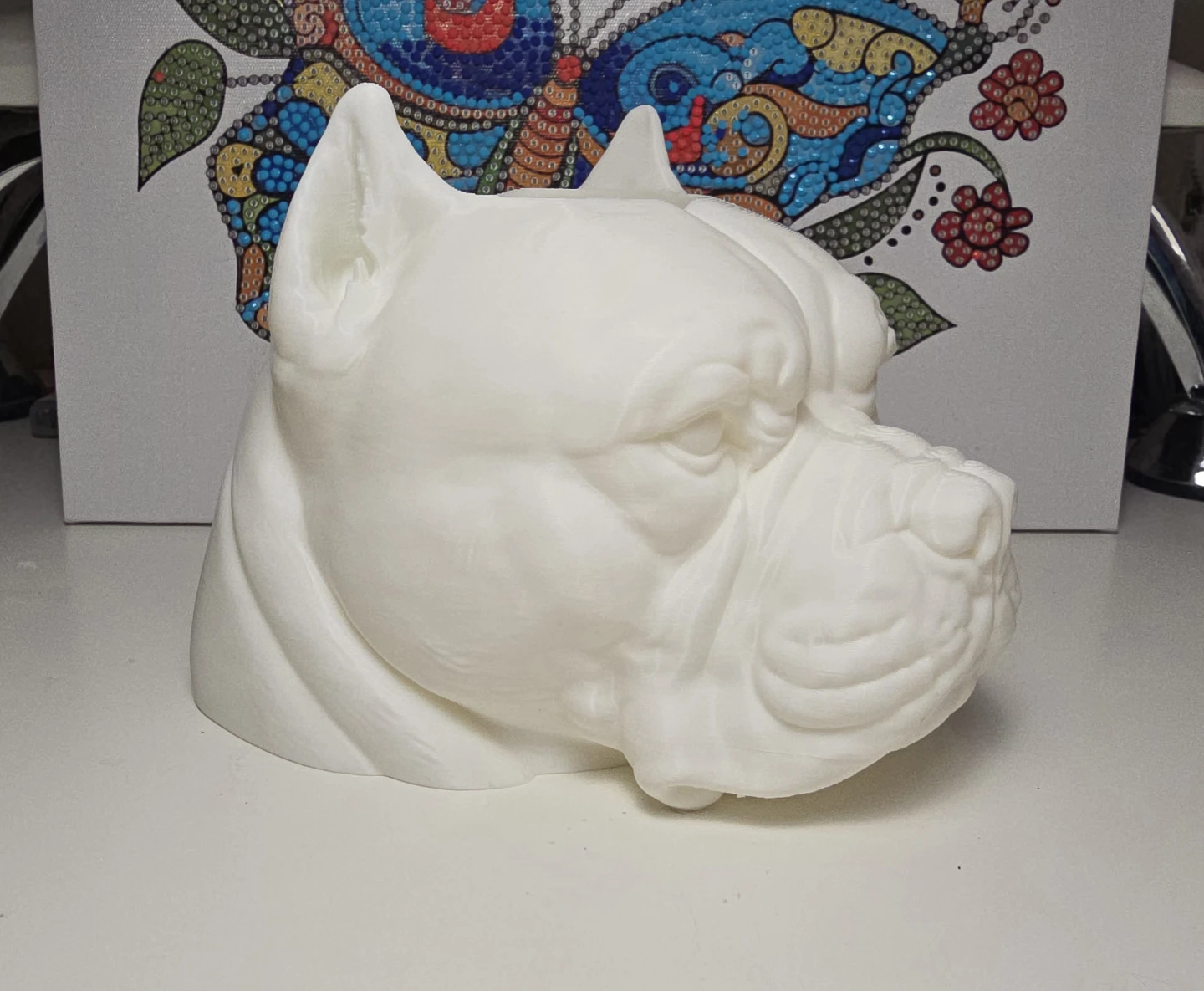 Bulldog Pen Holder, Cute Dog Desk Organizer - photo 4