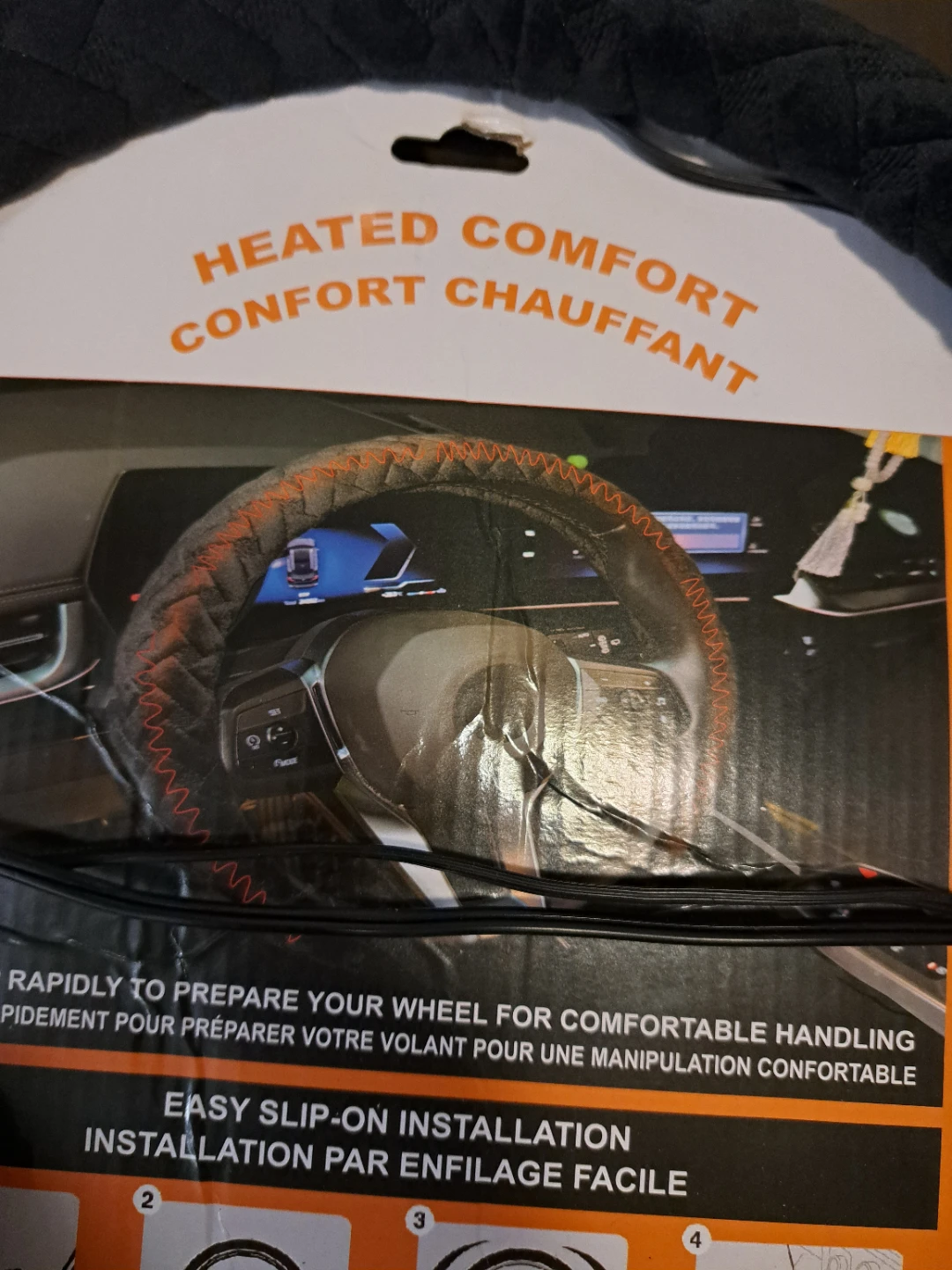 Warm Shield Heated Steering Wheel Cover - photo 5