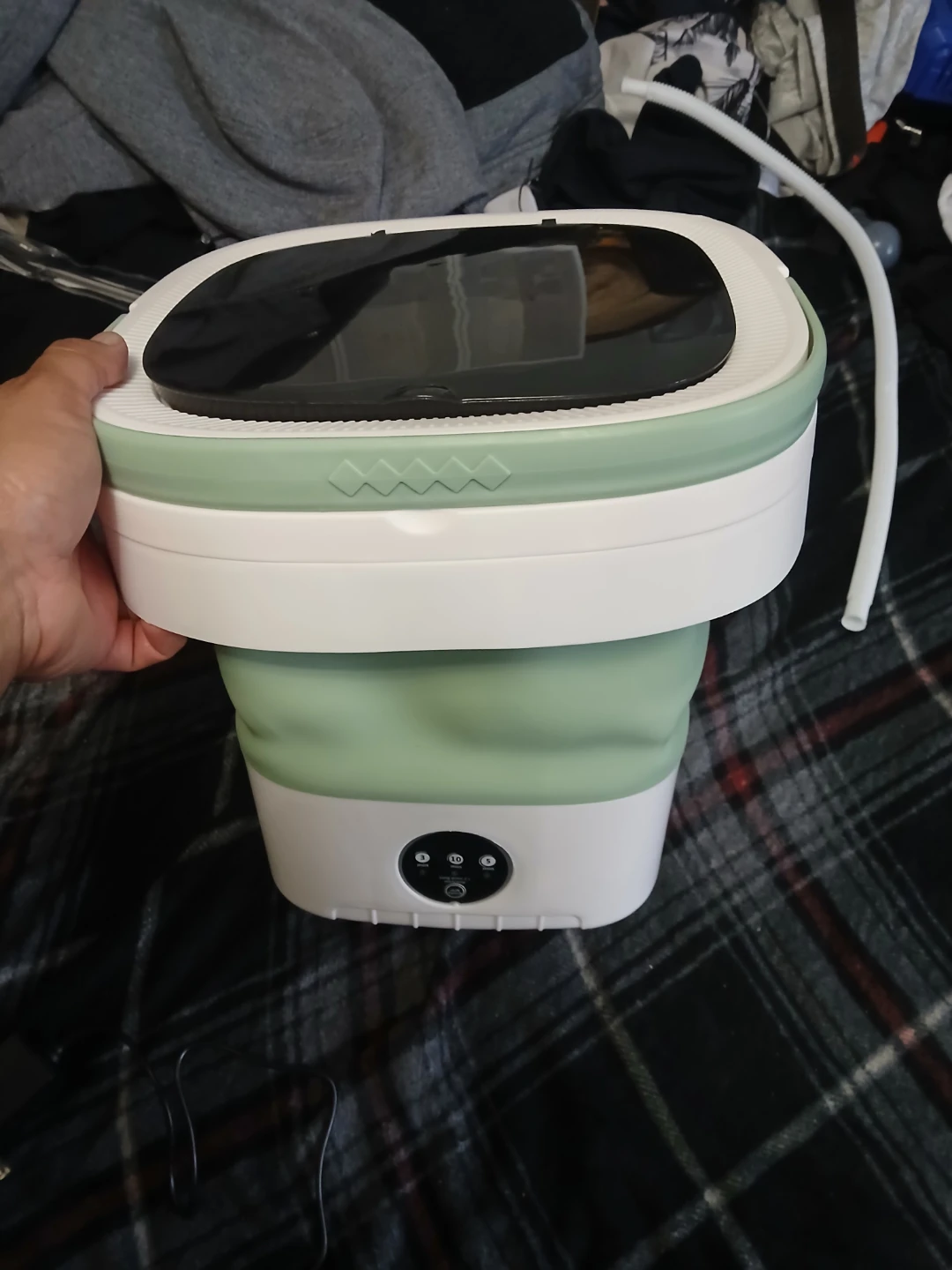 Portable Collapsible Mini Washing Machine - photo 2