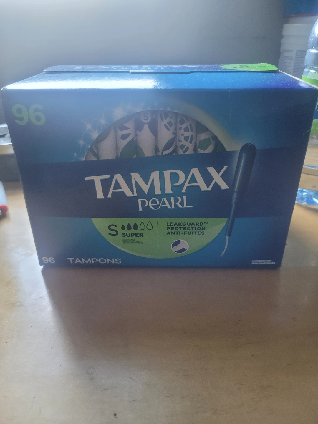 Tampax Pearl Super Absorbency Tampons - 96 Count