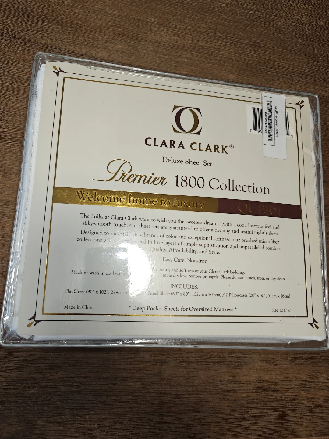 Clara Clark Premier 1800 Collection Queen Sheet Set - photo 2