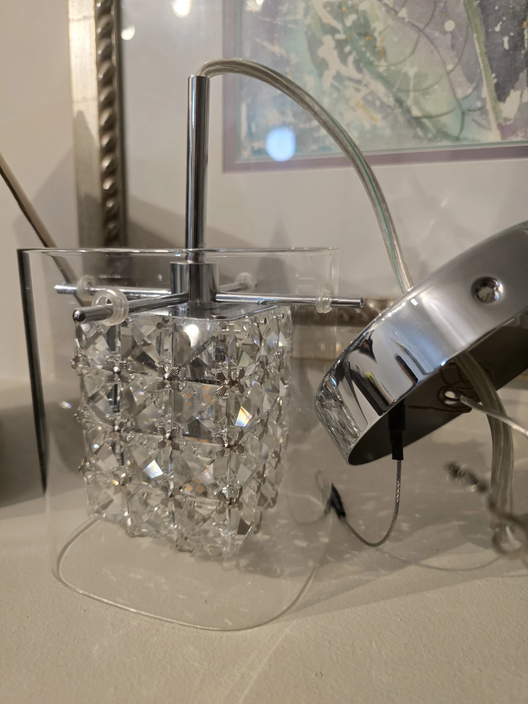 Artika Crystal Cube Short 1-Light Pendant - photo 2