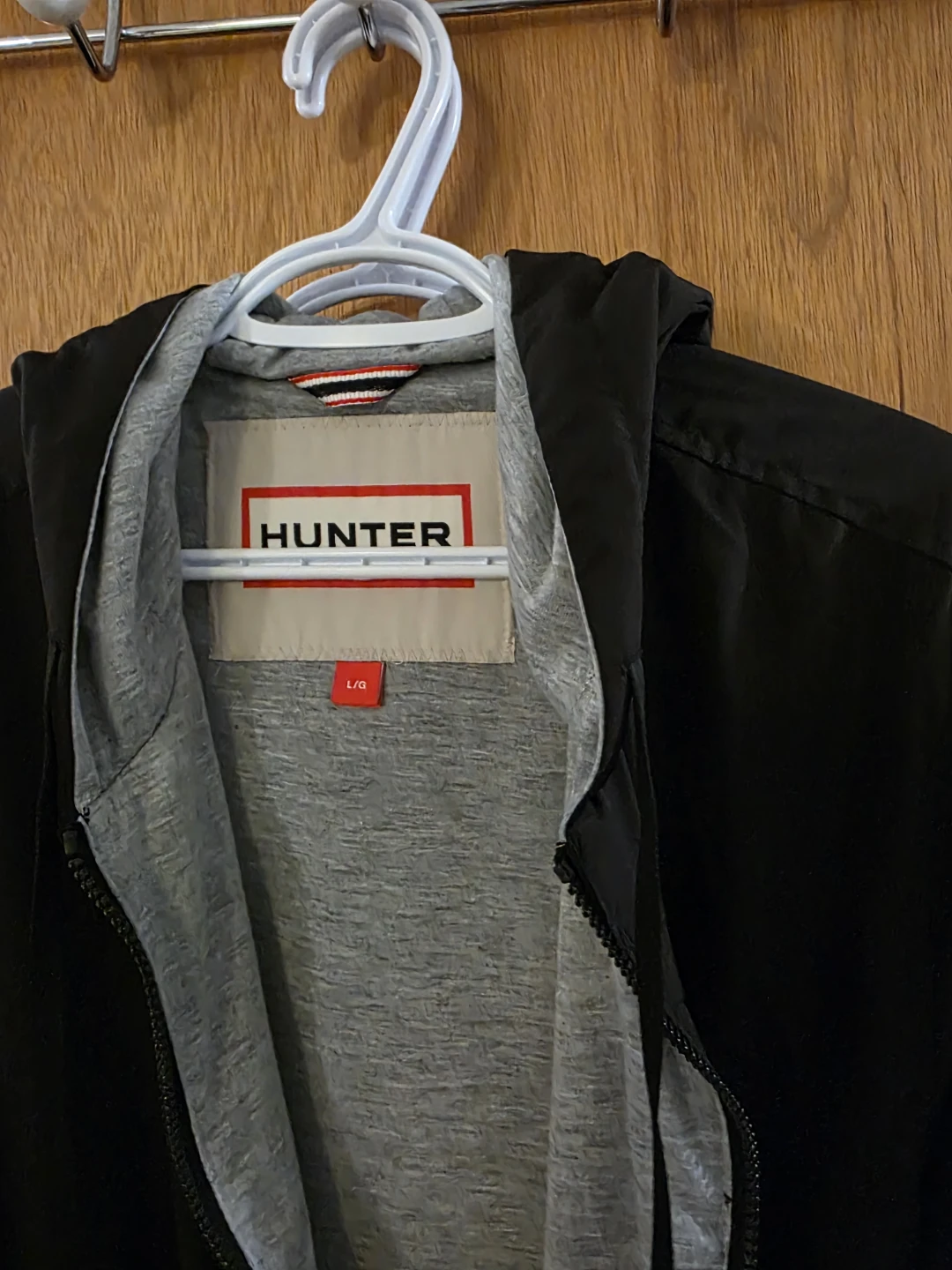 Hunter Black Hooded Jacket