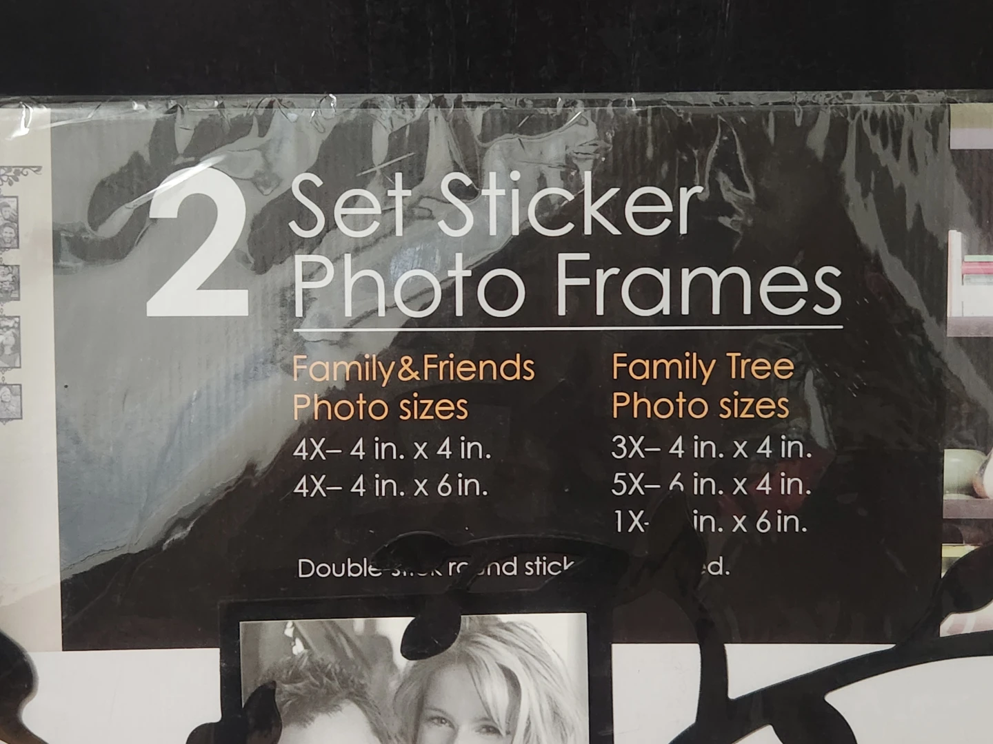 2-Piece Sticker Photo Frame Set - photo 5