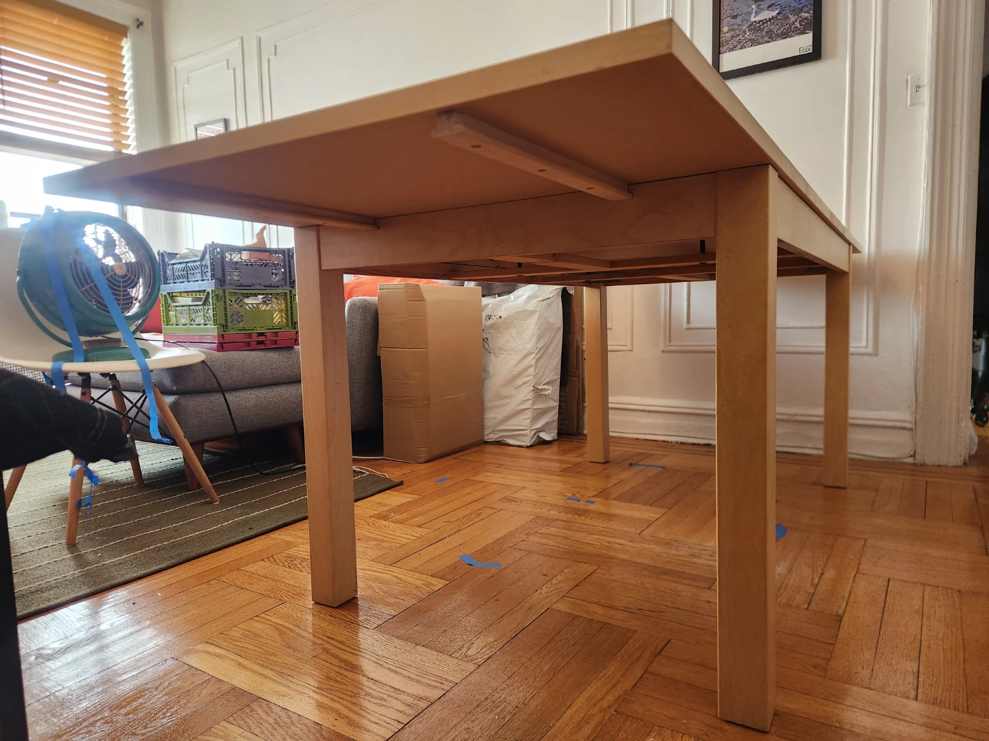 Ikea Bjursta expandable dining table (seats 4-6, up to 10!) - photo 5