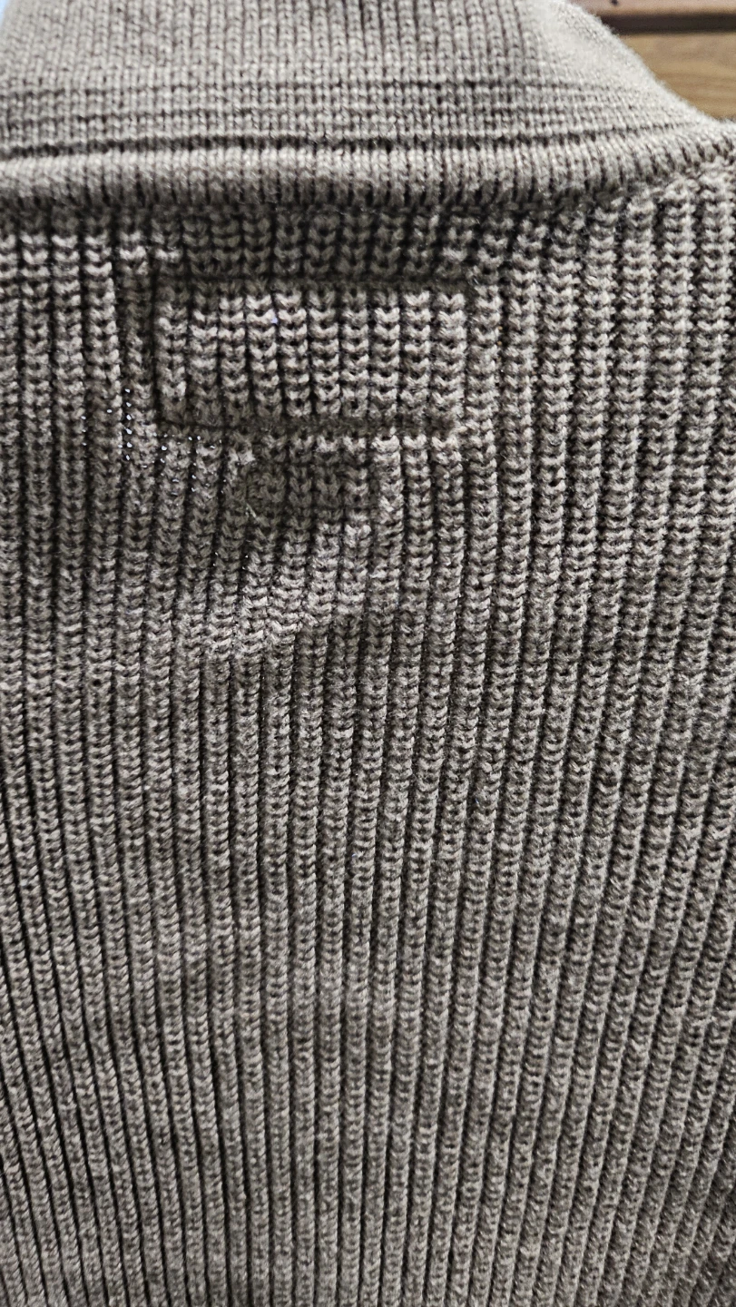 Grayers Shaker Stitch Polo Sweater, Covert Green, XXL - photo 5