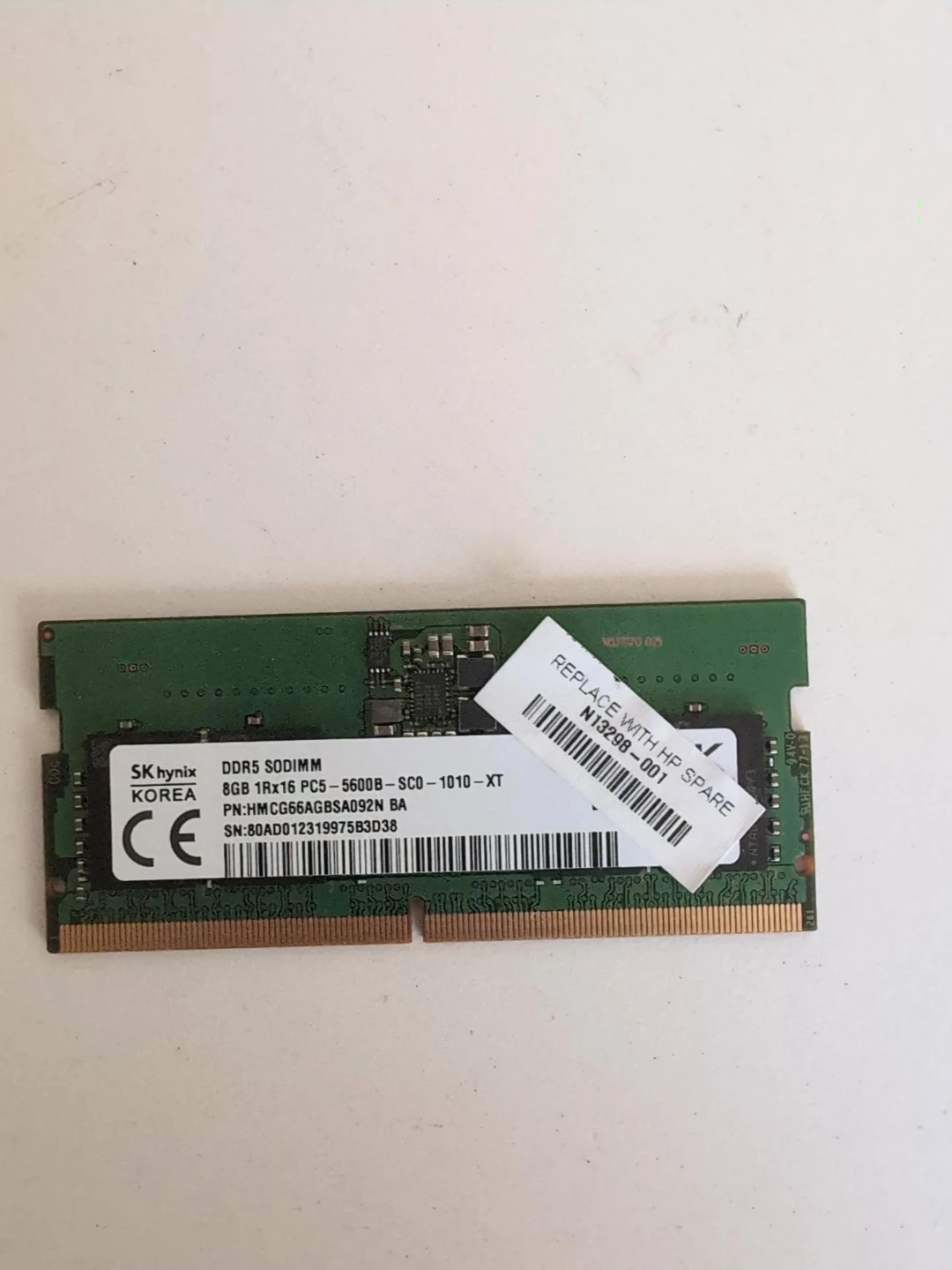 SK Hynix 8GB DDR5 SODIMM RAM