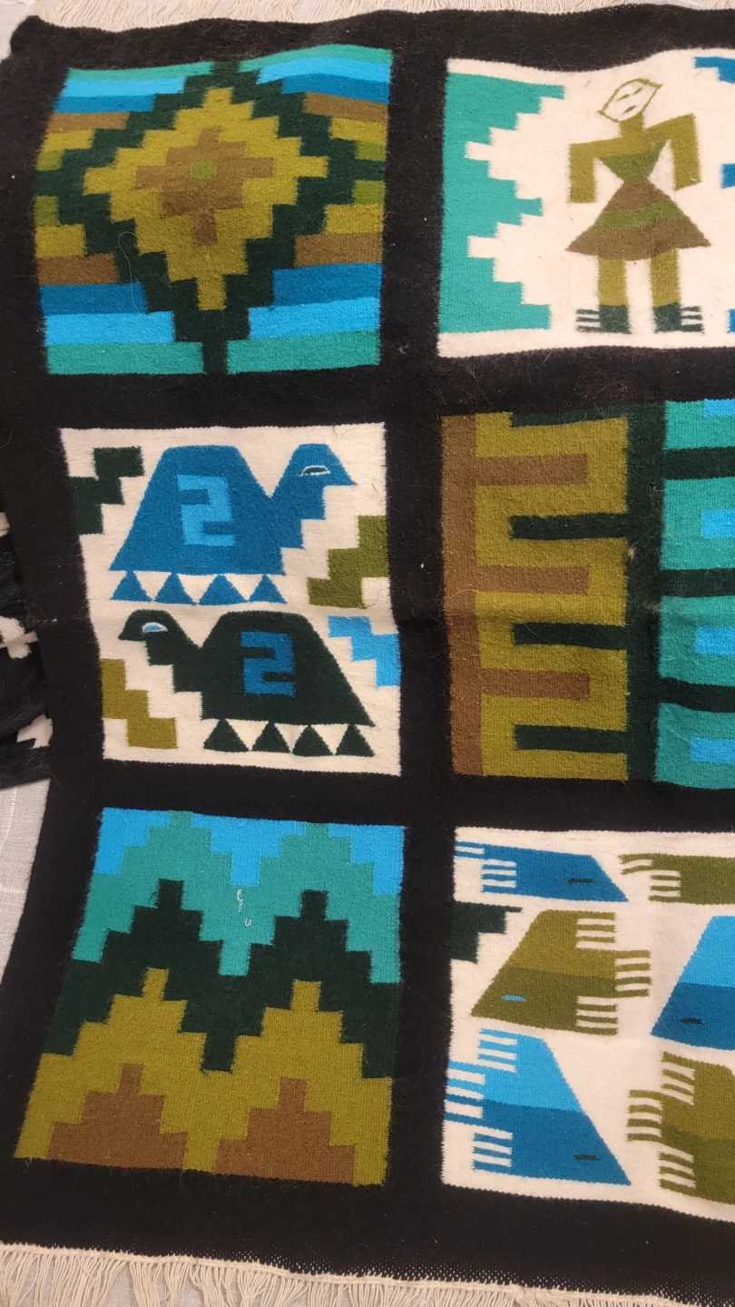 Vintage Gafsa Kilim real wool tapestry - photo 3