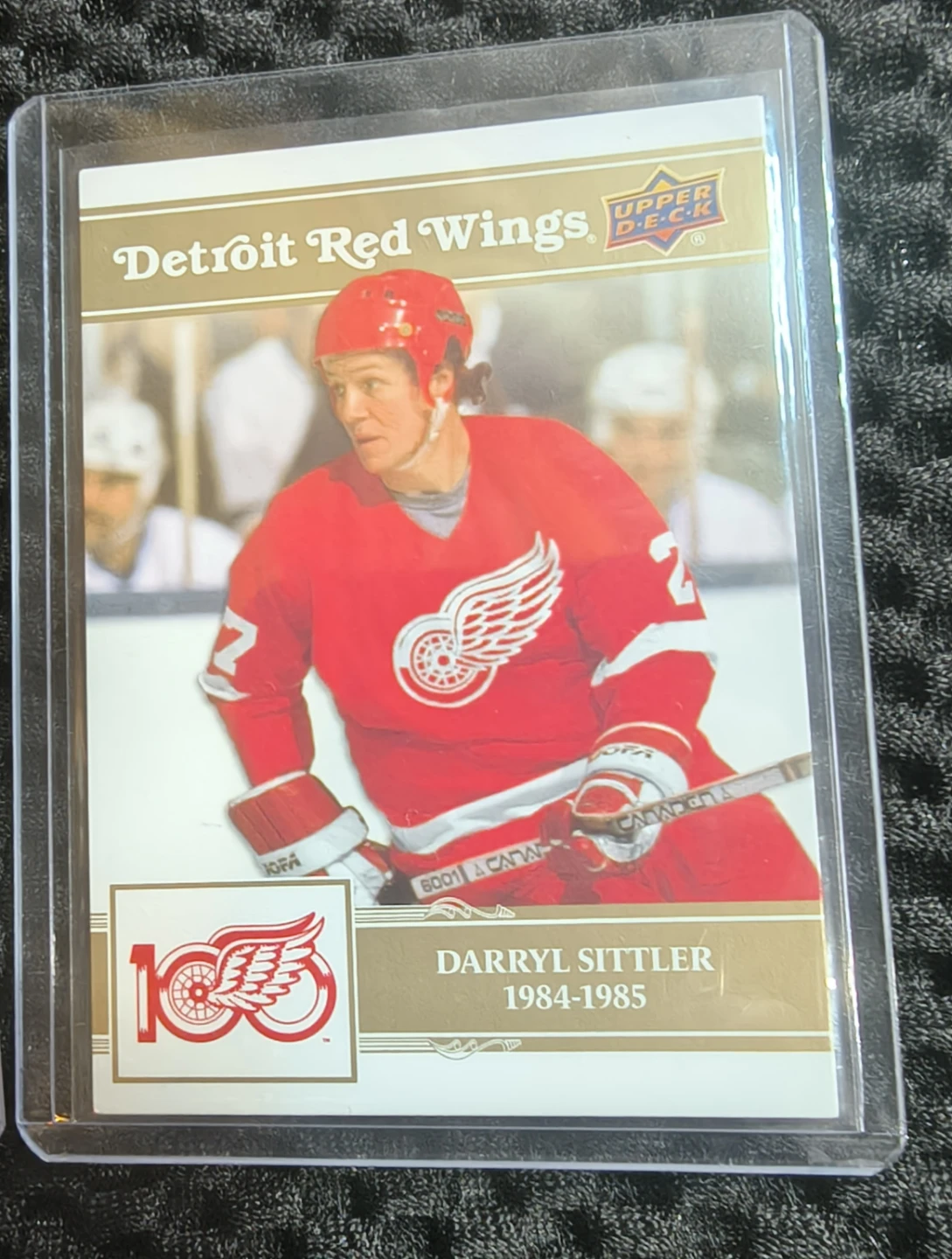 3 Upper Deck Detroit Red Wings Centennial Cards