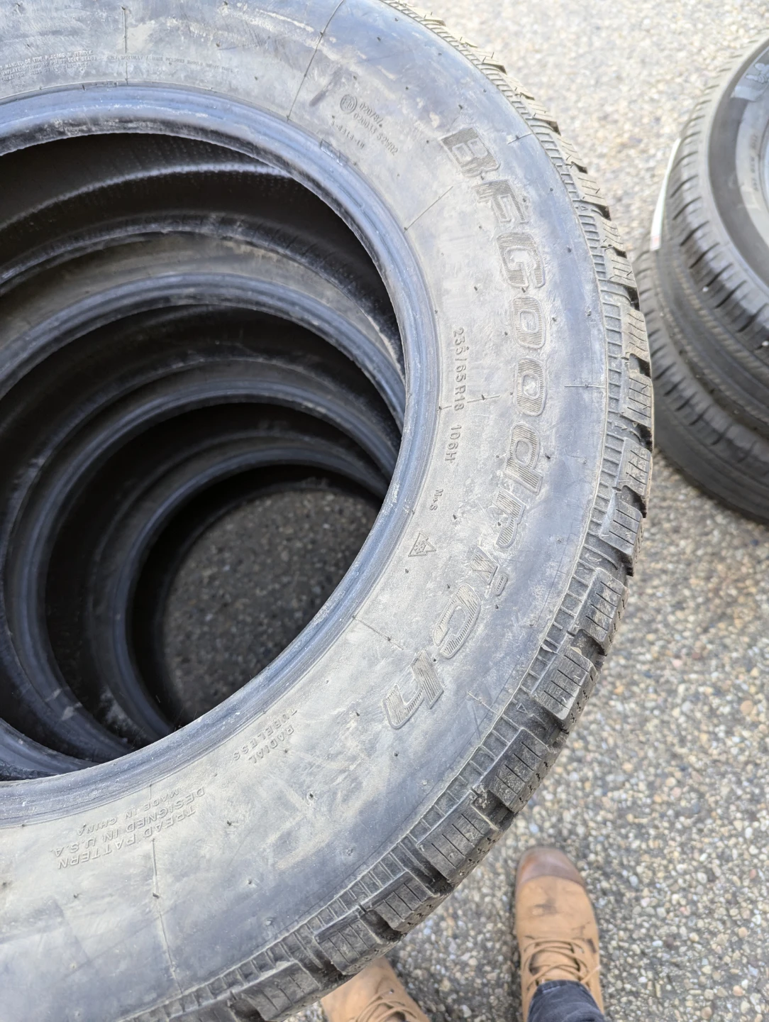 235/65R18  BFGoodrich Winter T/A Tires - photo 2