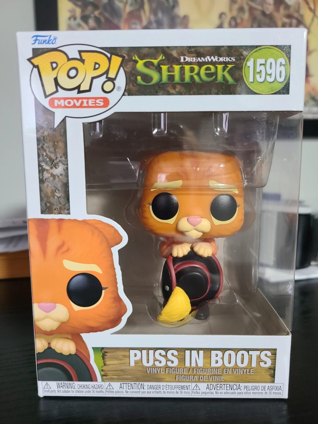 Funko Pop! Shrek Puss in Boots #1596