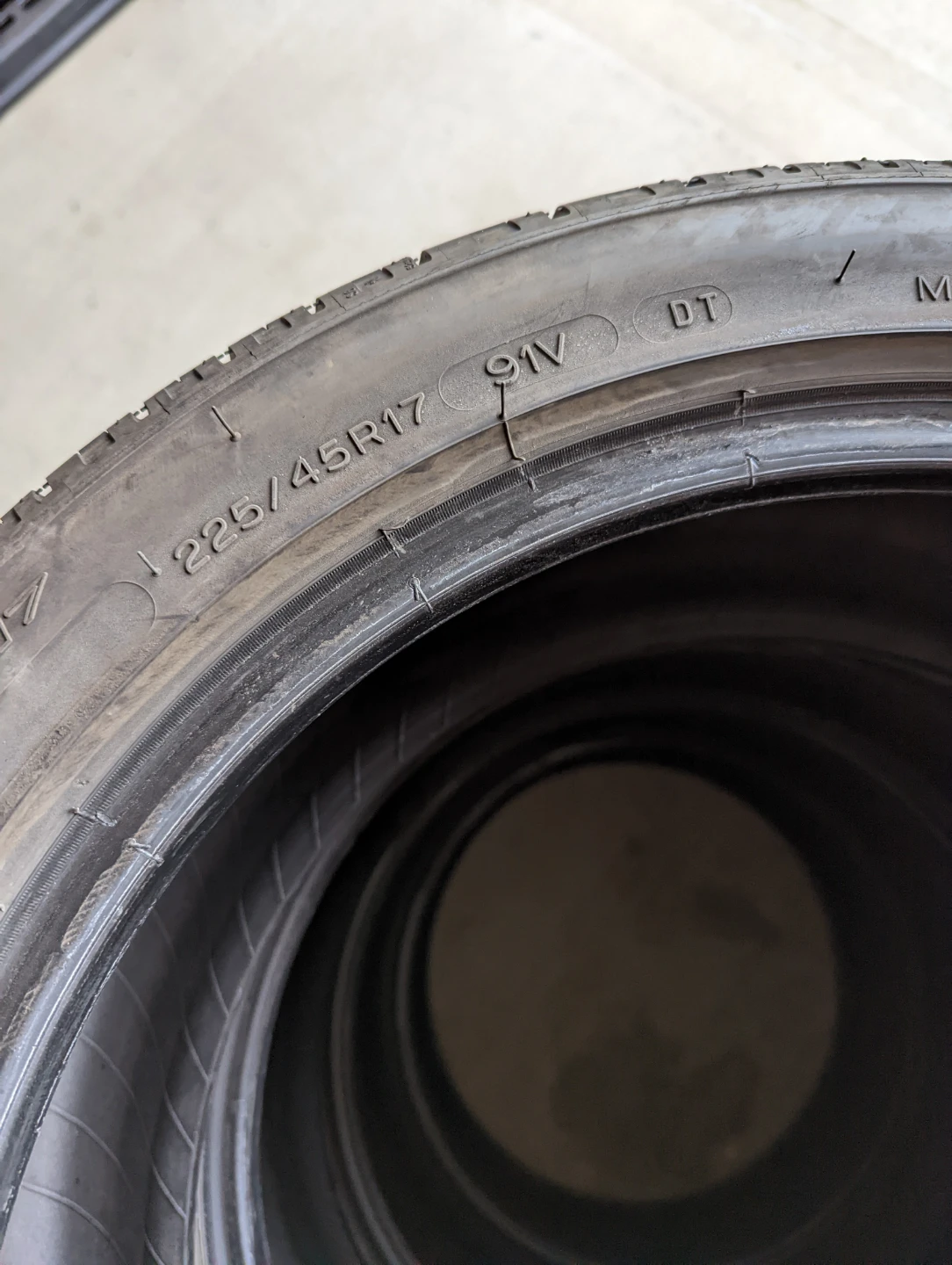 Michelin Primacy MXM4 Tires 225/45R17 - photo 2