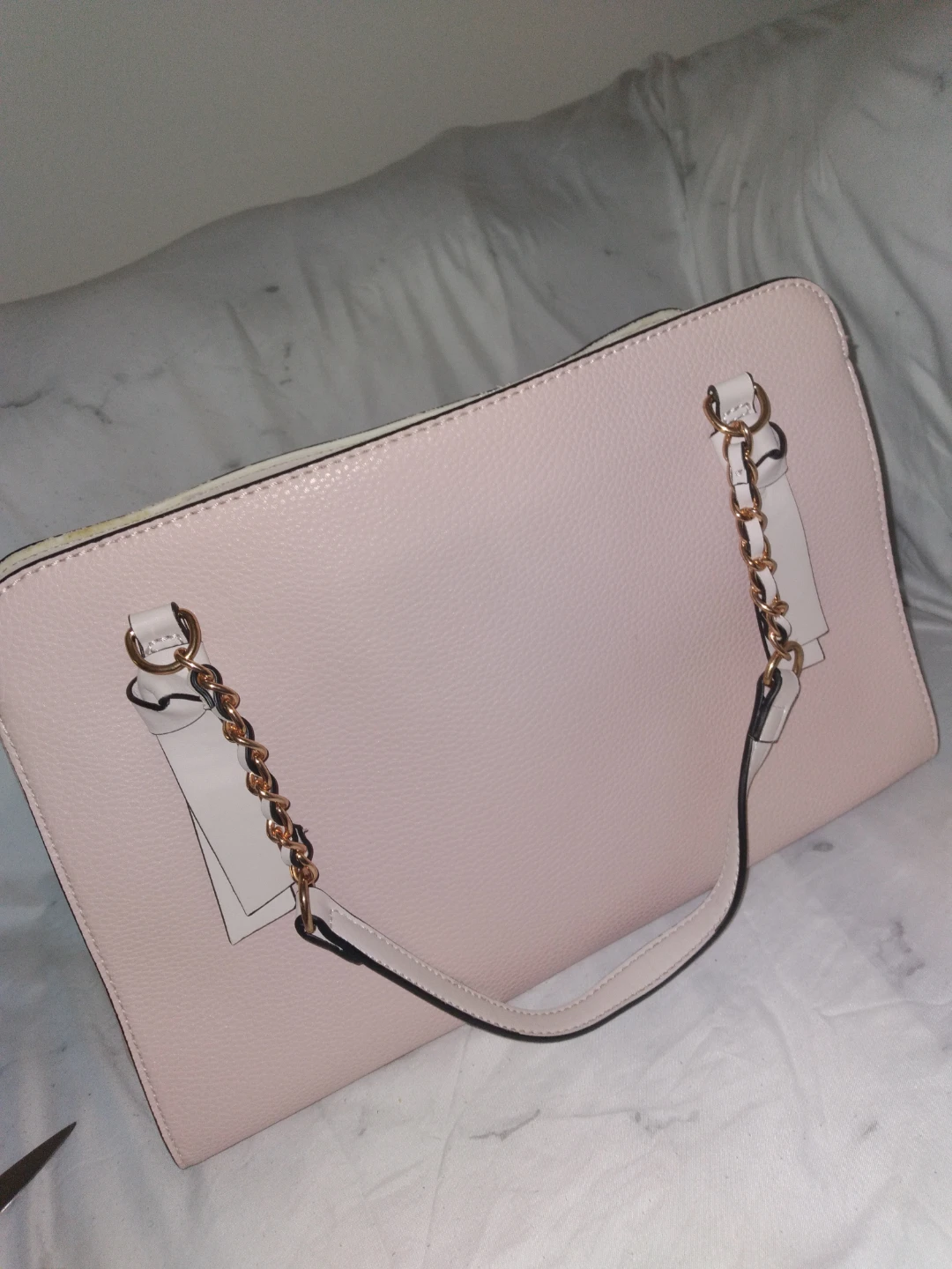 GUESS Factory Hazelwood Color-Block Satchel - photo 4