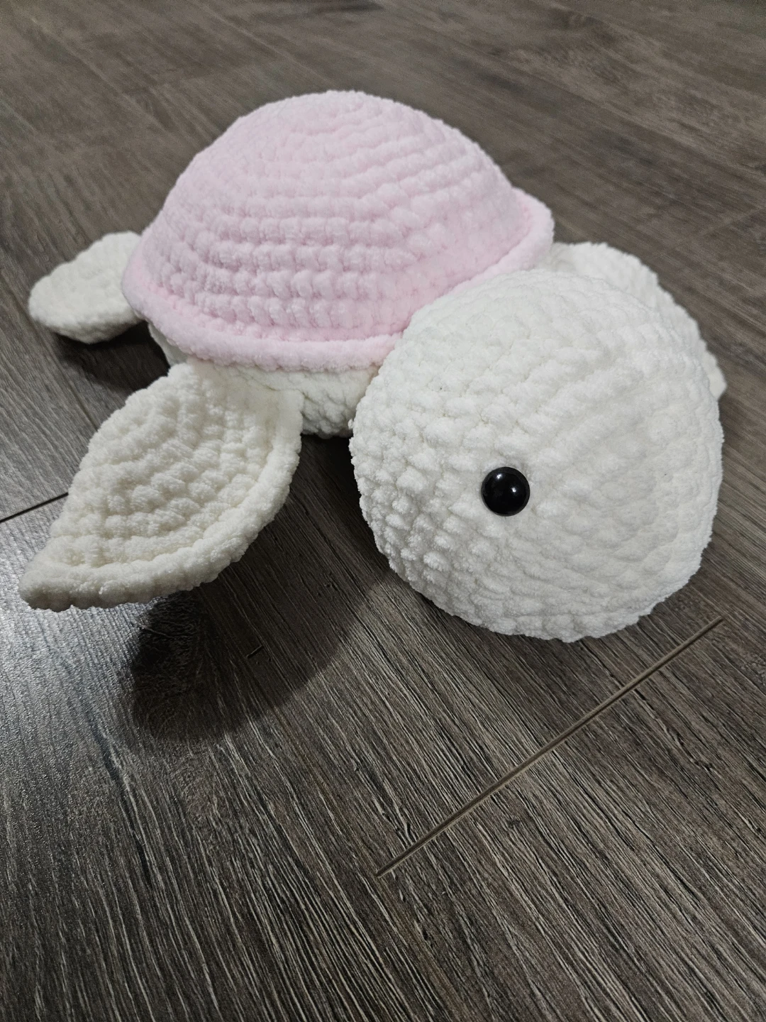 Hamdmade Crochet Amigurumi Large Sea Turtle Plushie - photo 2