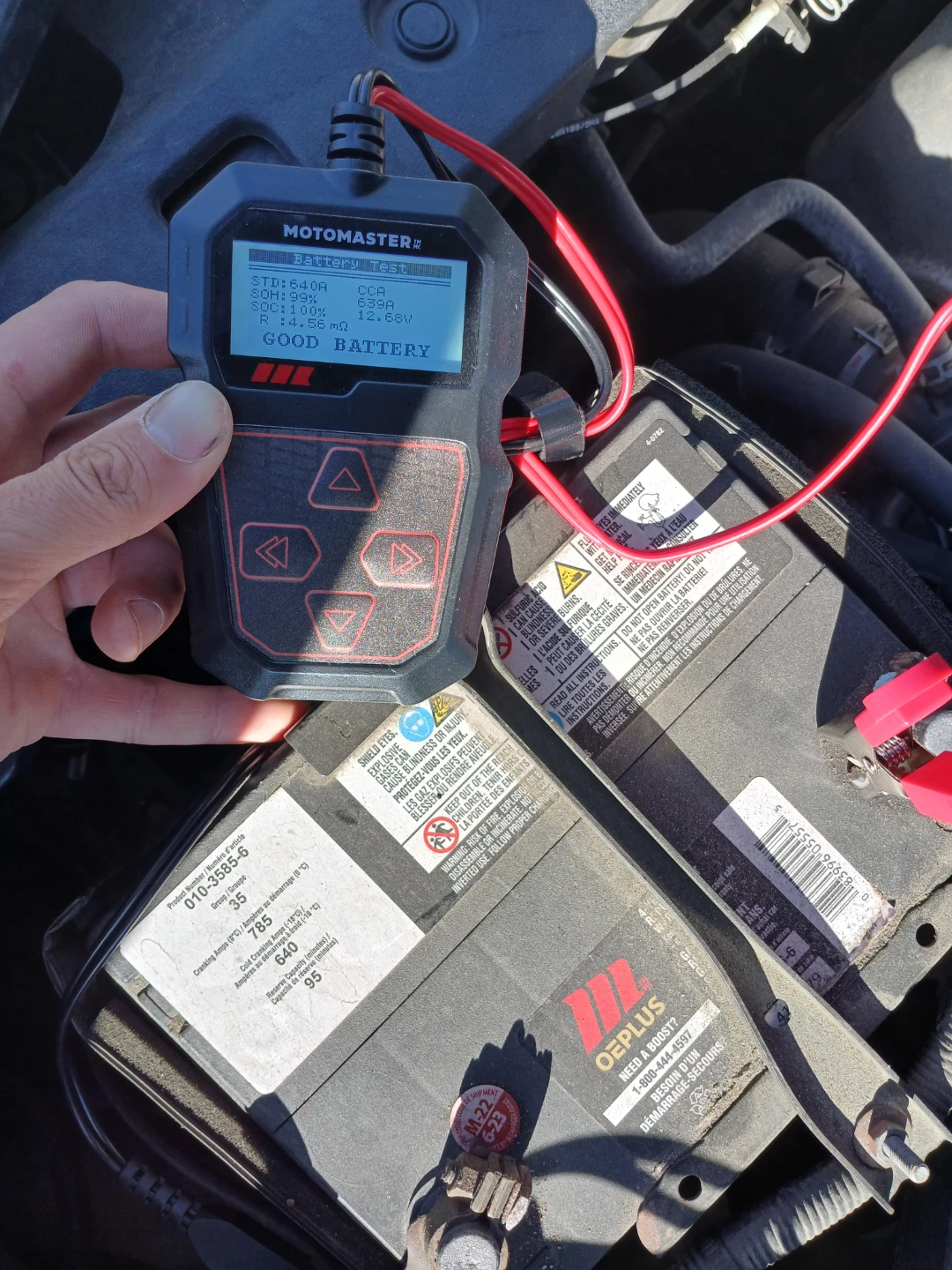 Motomaster OEPlus Automotive Battery Group 35 - photo 3