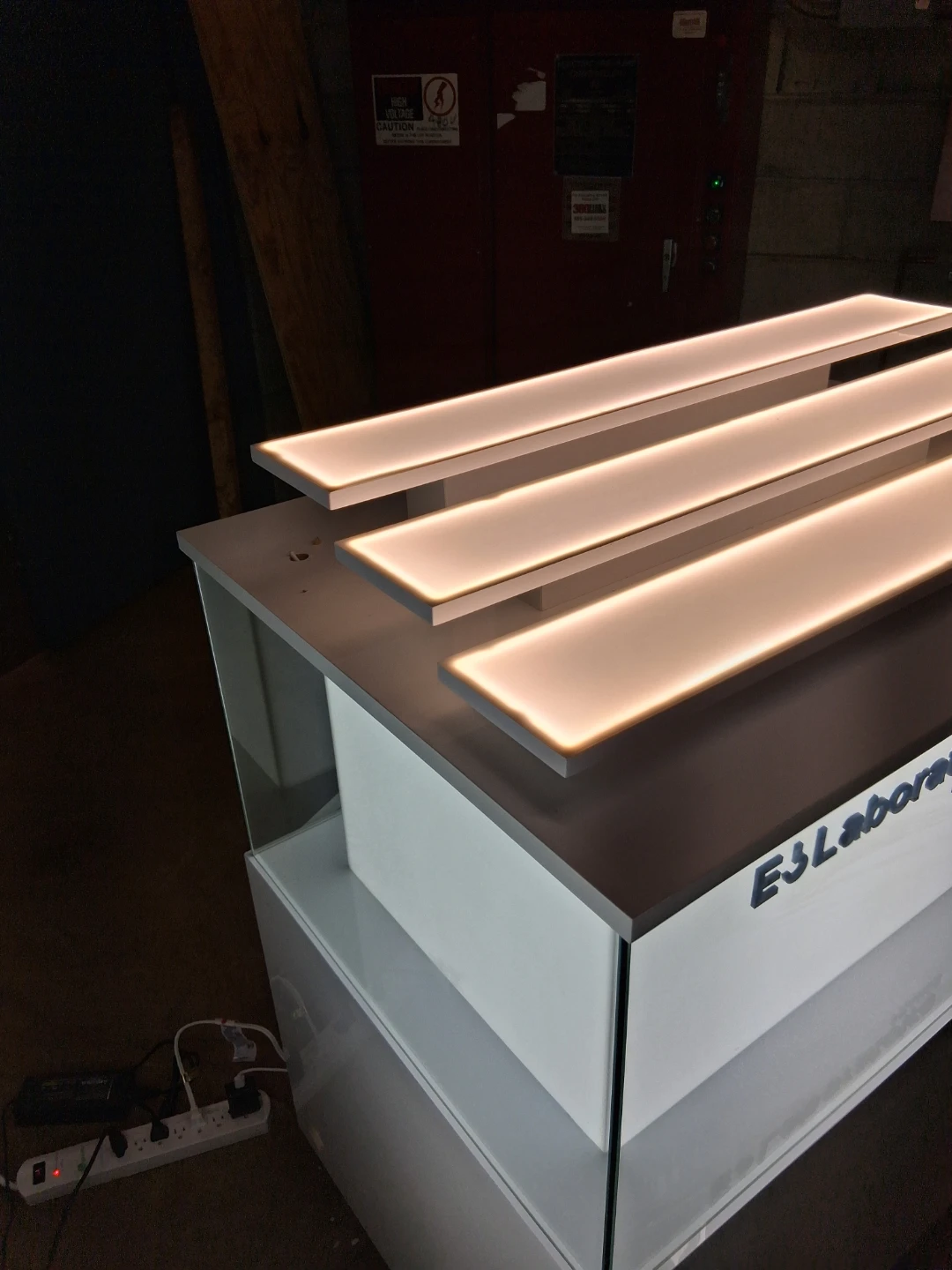 Lit Product Display Case with Shelving - photo 2
