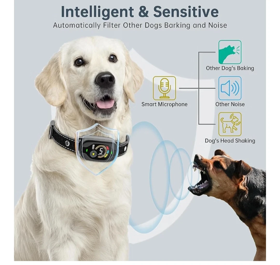 Automatic Rechargeable Dog Bark Collar - photo 3