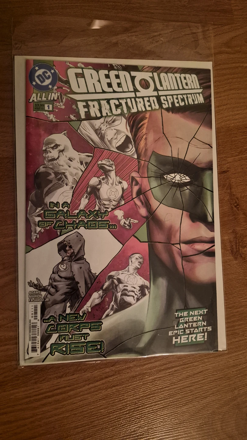 🏈Green Lantern Fractured Spectrum #1 Comic Book