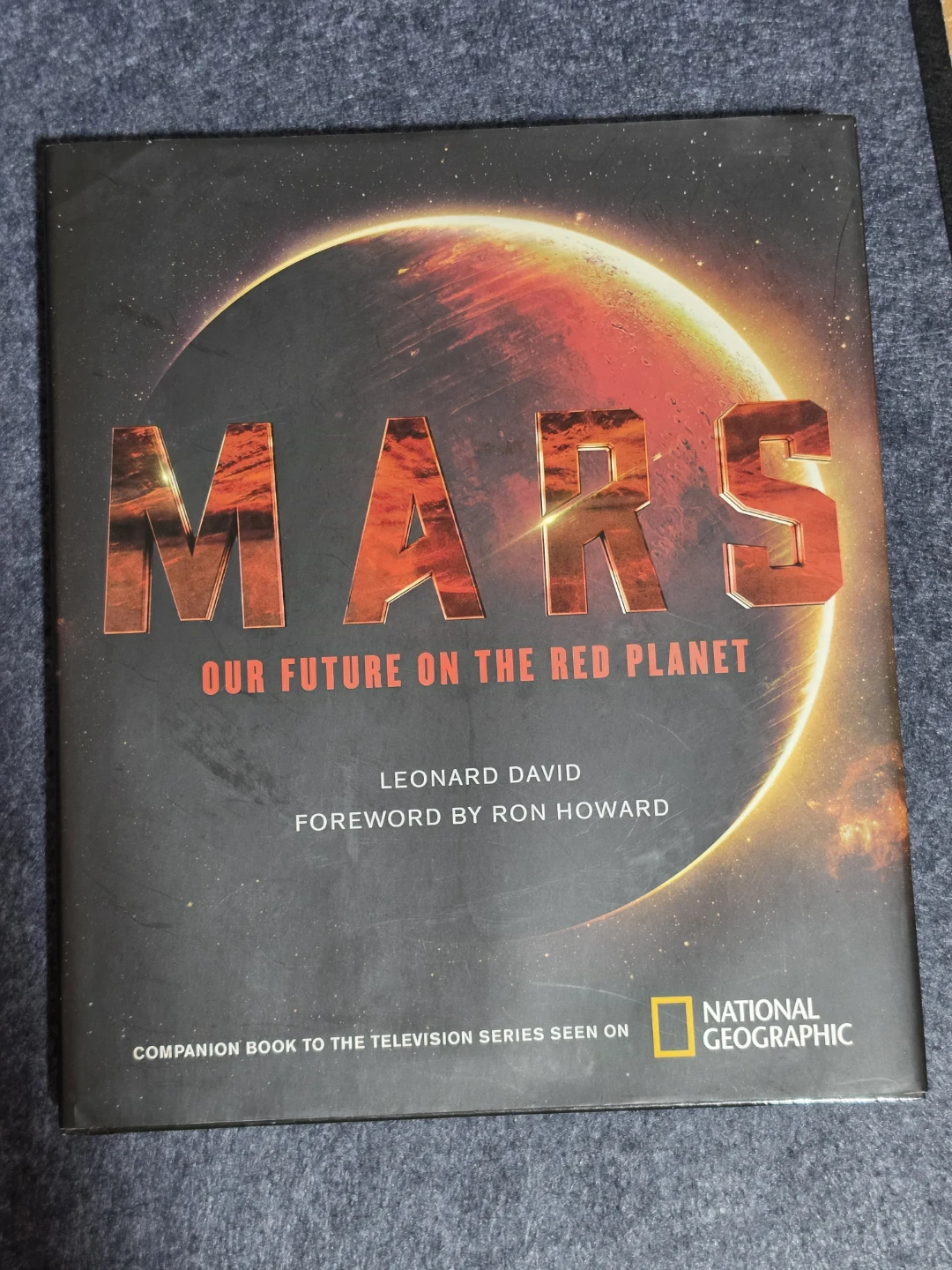 Mars: Our Future on the Red Planet Book 🏈