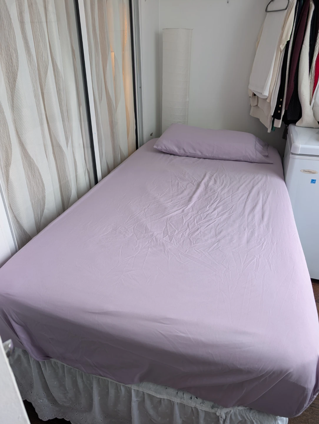 Purple Bed Sheet Set - Single Bed (Twin Size) - photo 2