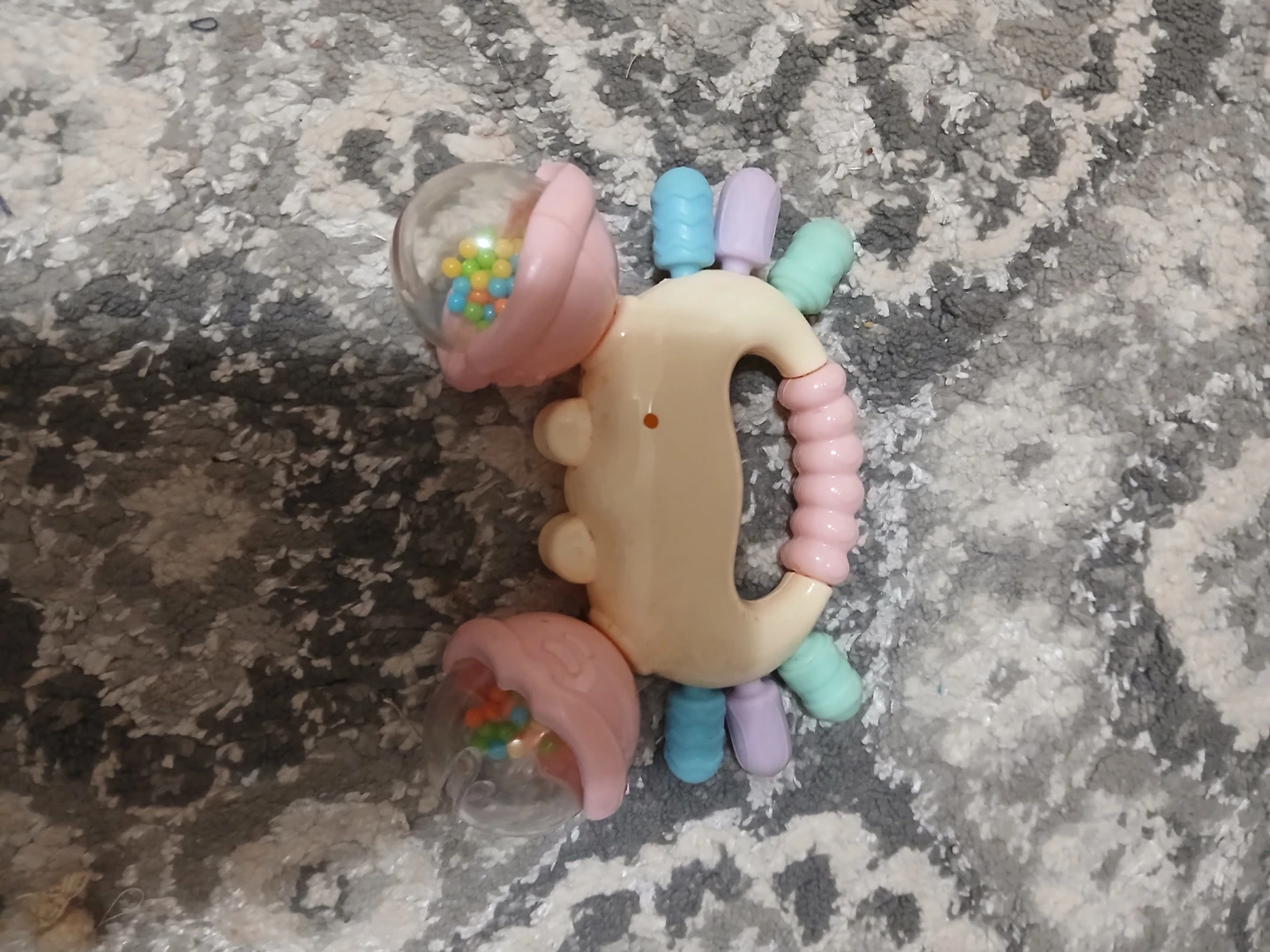 Baby Rattle and Teether Toy🏈