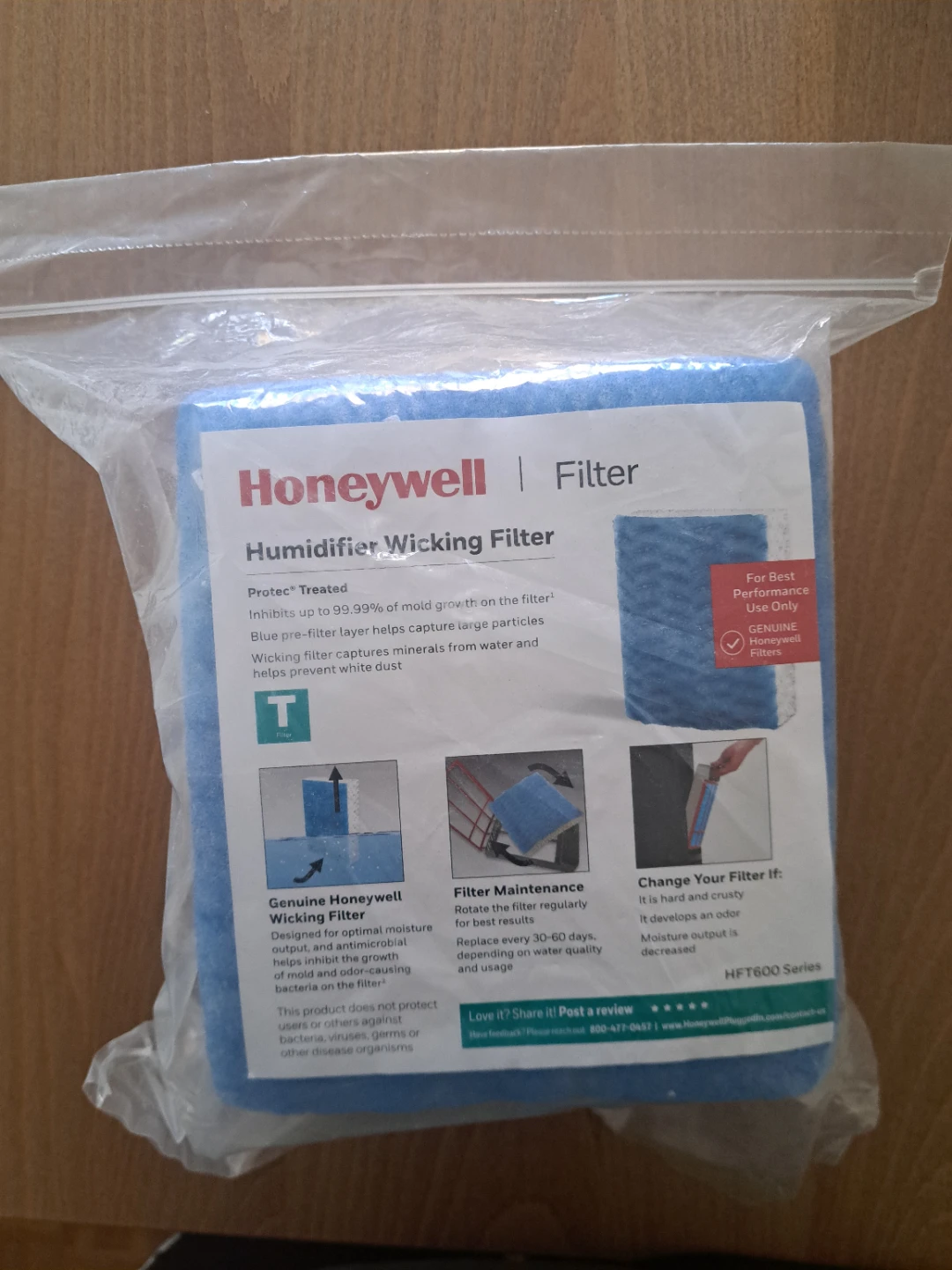 3x 3 pack of Honeywell Typre T  Humidifier Wicking Filters