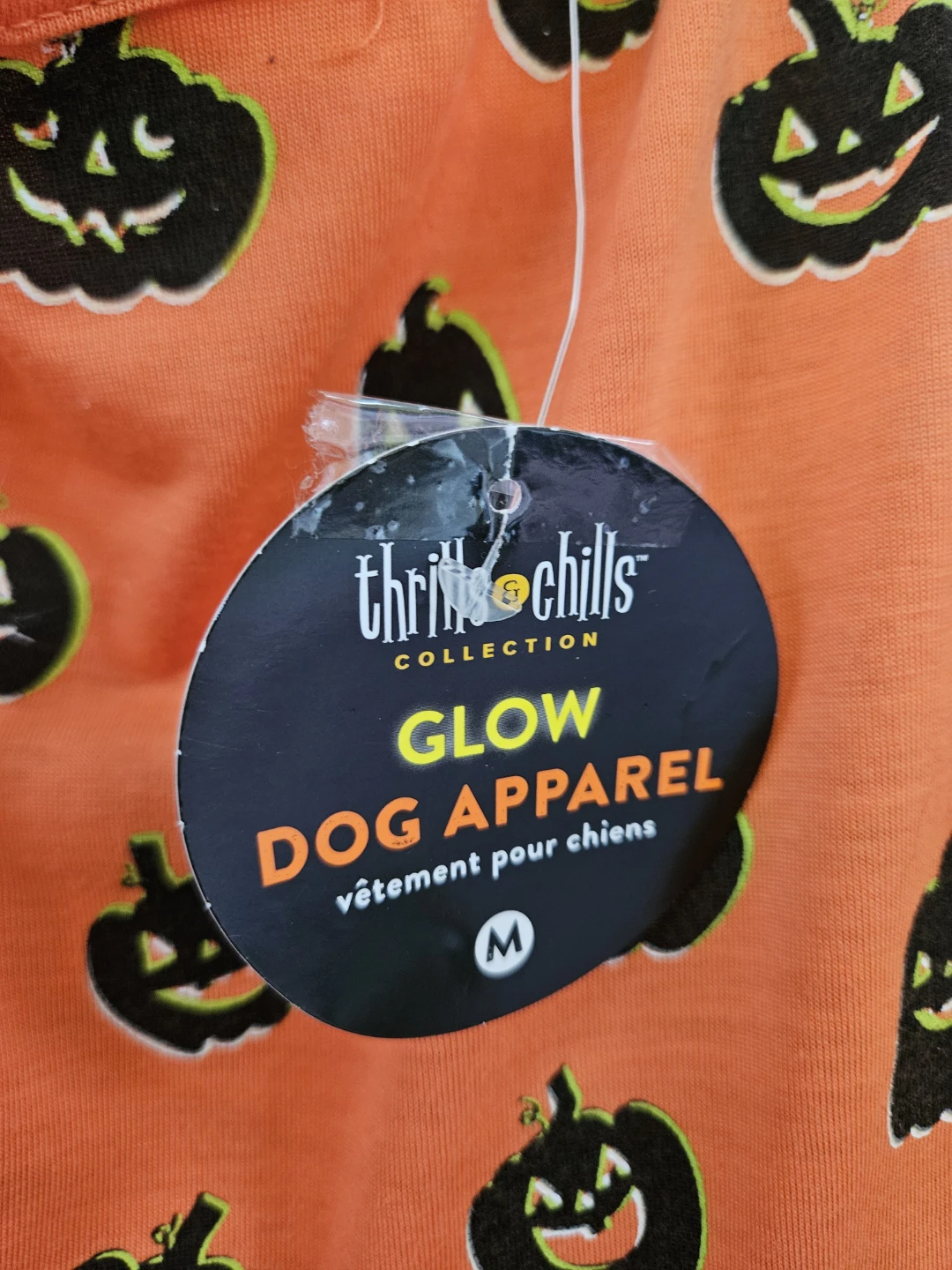 Thrill & Chills Glow Pumpkin Dog Dress - photo 2