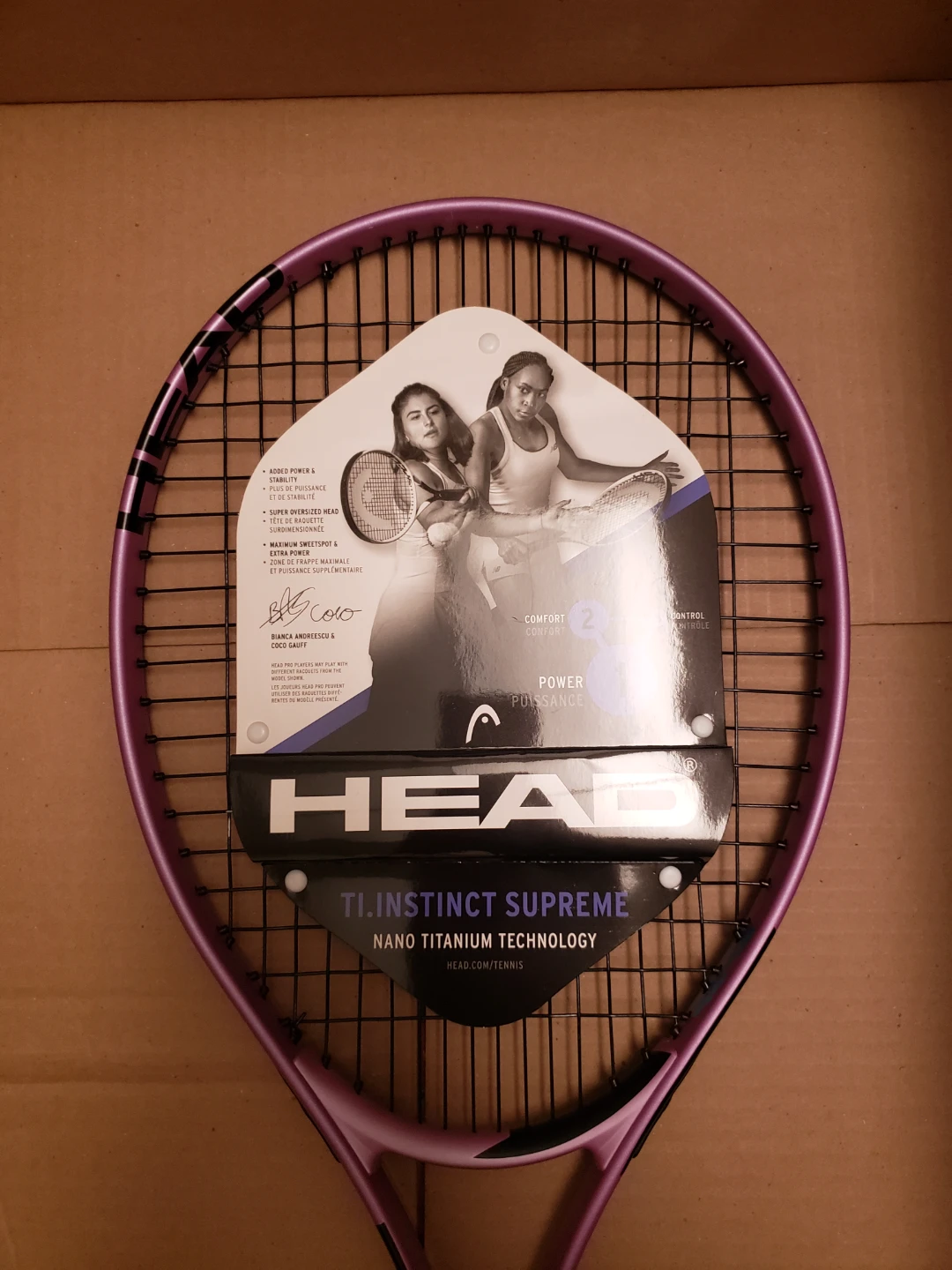 HEAD Ti. Instinct Supreme Tennis Racquet - photo 2