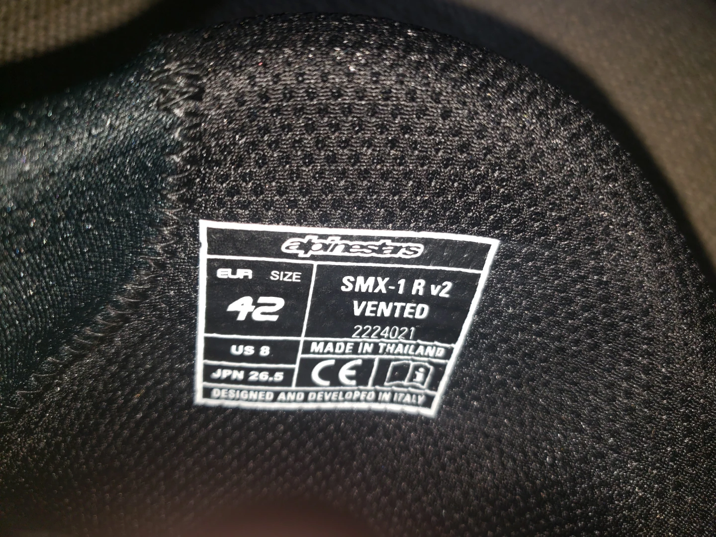 Alpinestars SMX-1 R v2 Vented Motorcycle Boots - photo 2