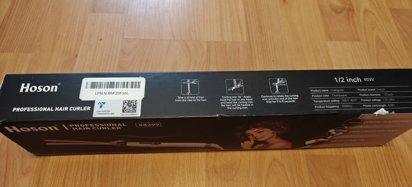 Hoson Professional Hair Curler X8399 - photo 4