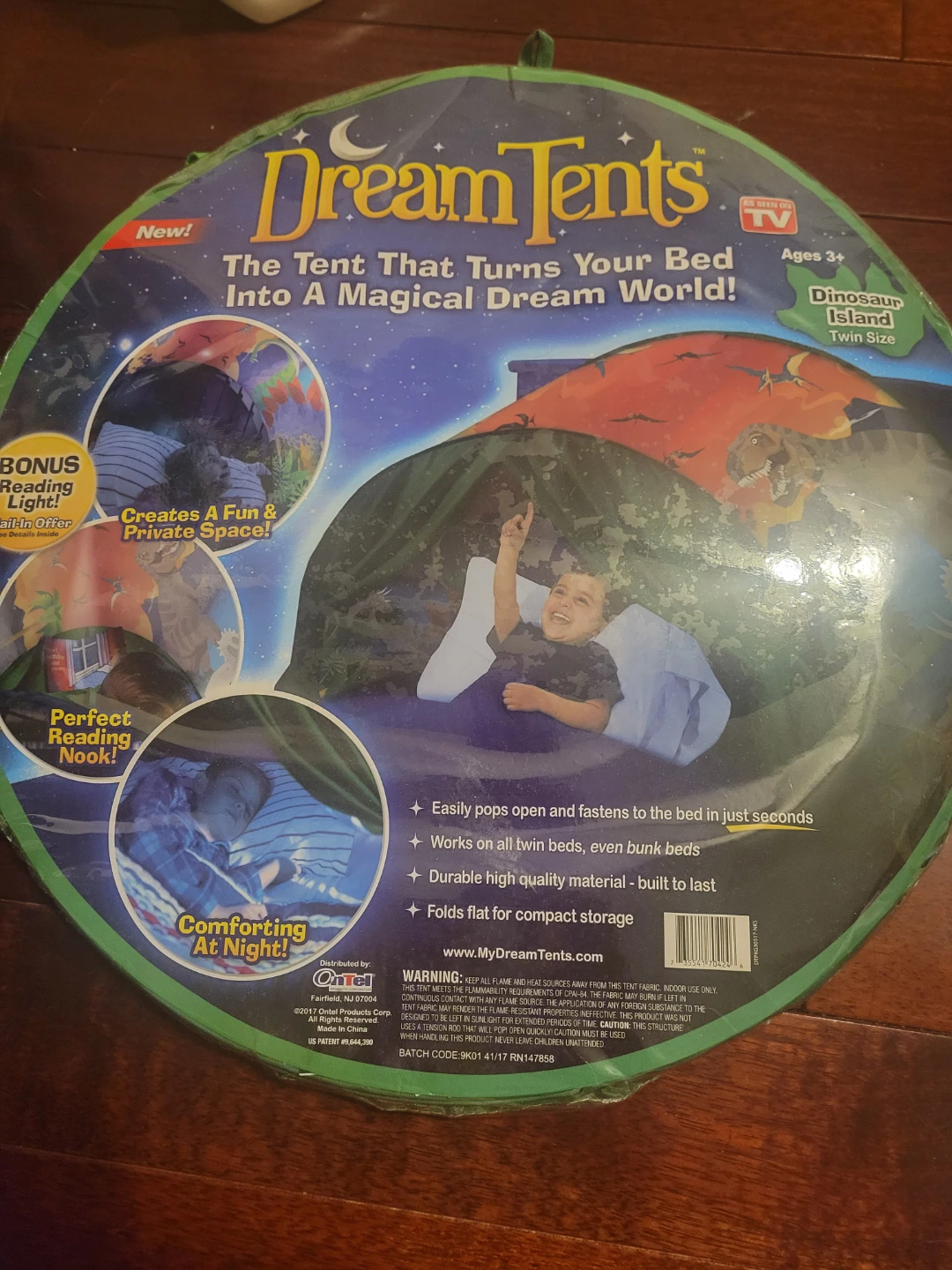 Dream Tents Dinosaur Island Twin Bed Tent