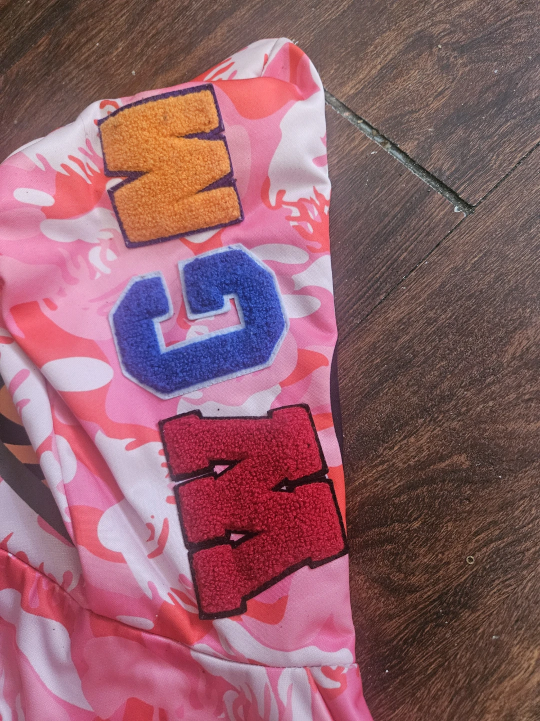 BAPE Pink Camo Shark Full Zip Hoodie - photo 2