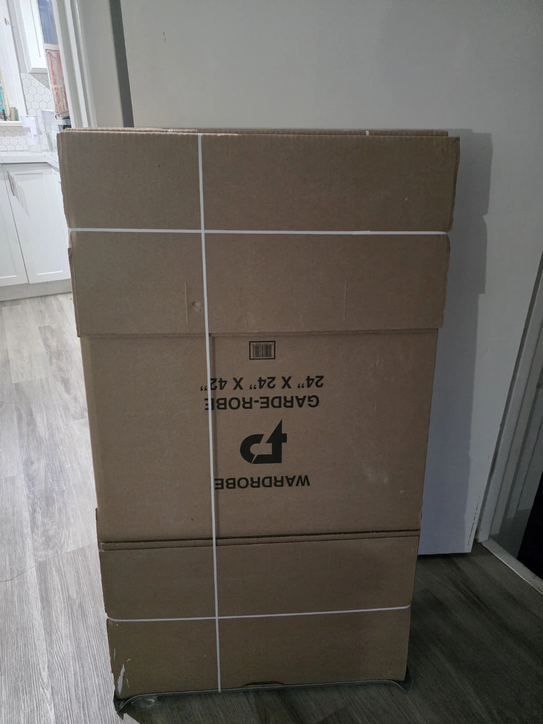 Wardrobe Box 24 x 24 x 42 Inches