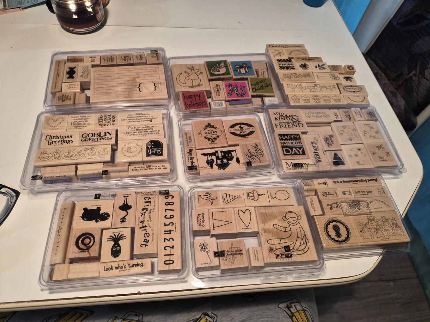 Assorted Rubber Stamps