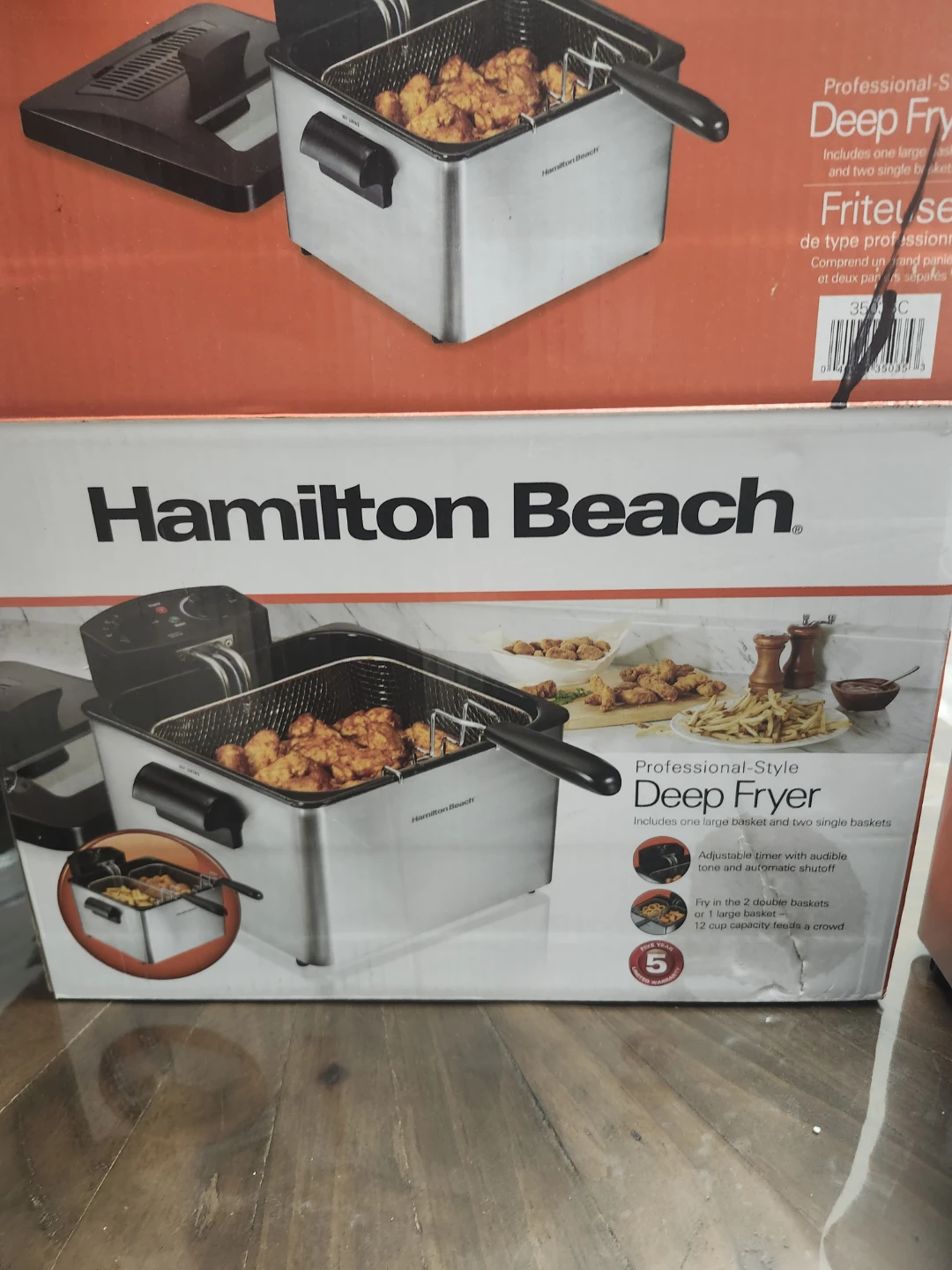 Hamilton Beach Professional-Style Deep Fryer - photo 2