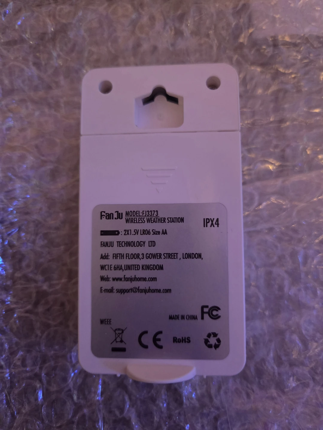 FanJu Wireless Weather Station FJ3373 - photo 4