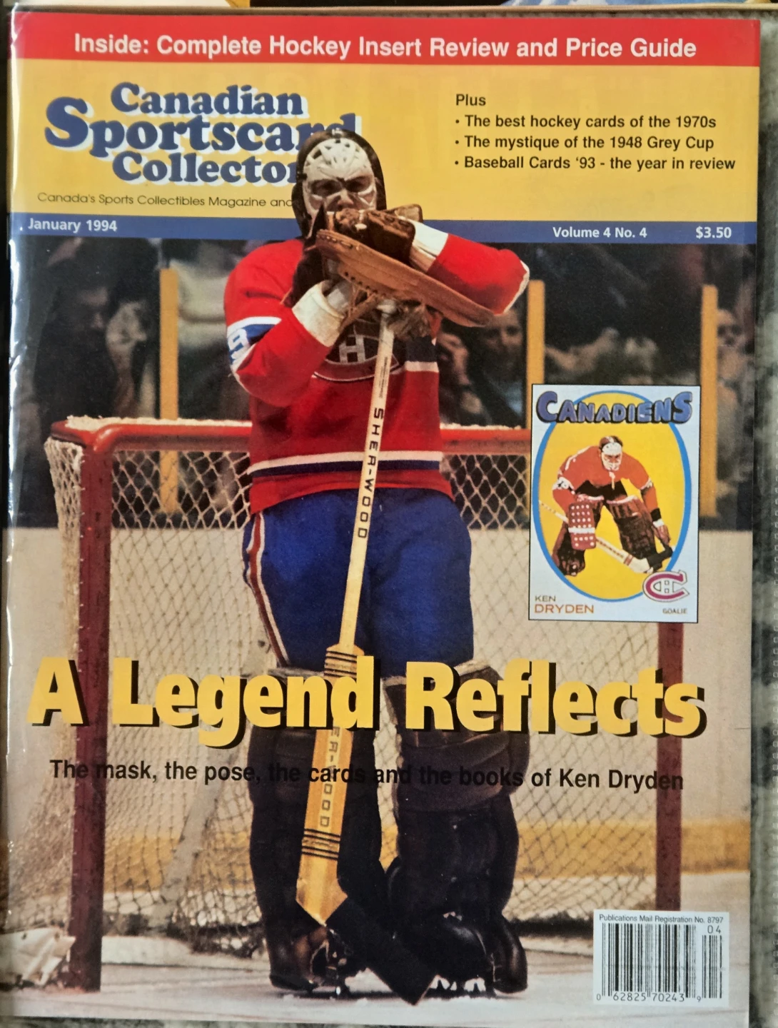 Vintage Hockey Promo & Magazines, Gretzky, Lemieux, Dryden - photo 3