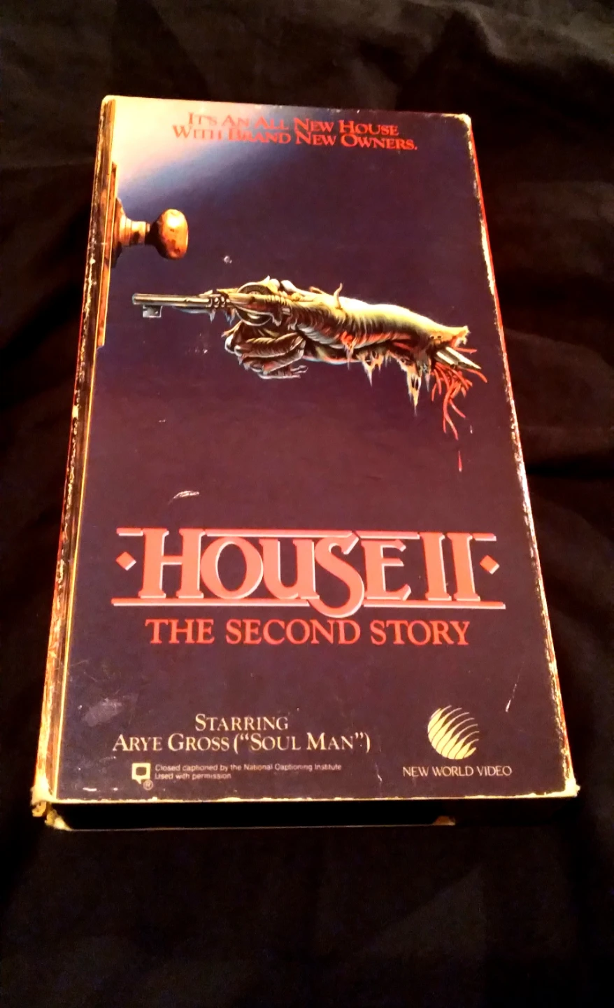 HOUSE II VHS - CULT 80's HORROR/ COMEDY