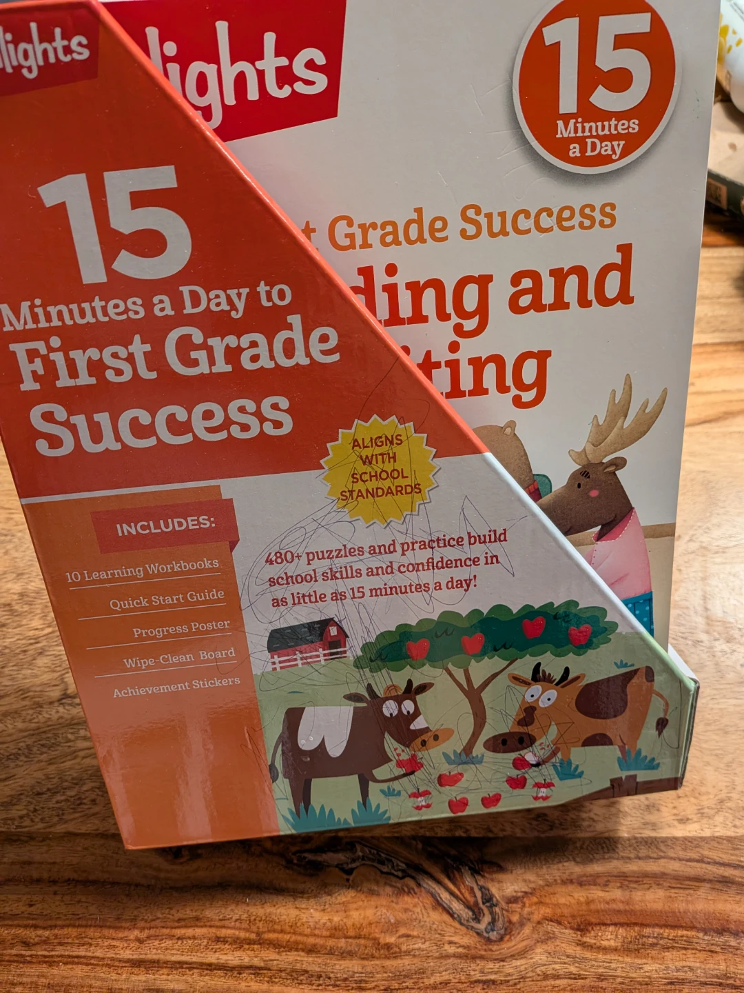 Highlights 15 Minutes a Day First Grade Success Learning Set 🏈 - photo 2