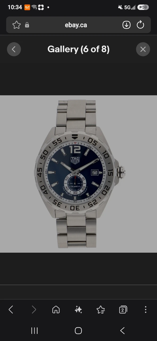 TAG Heuer Formula 1 Calibre 6 Watch - photo 3