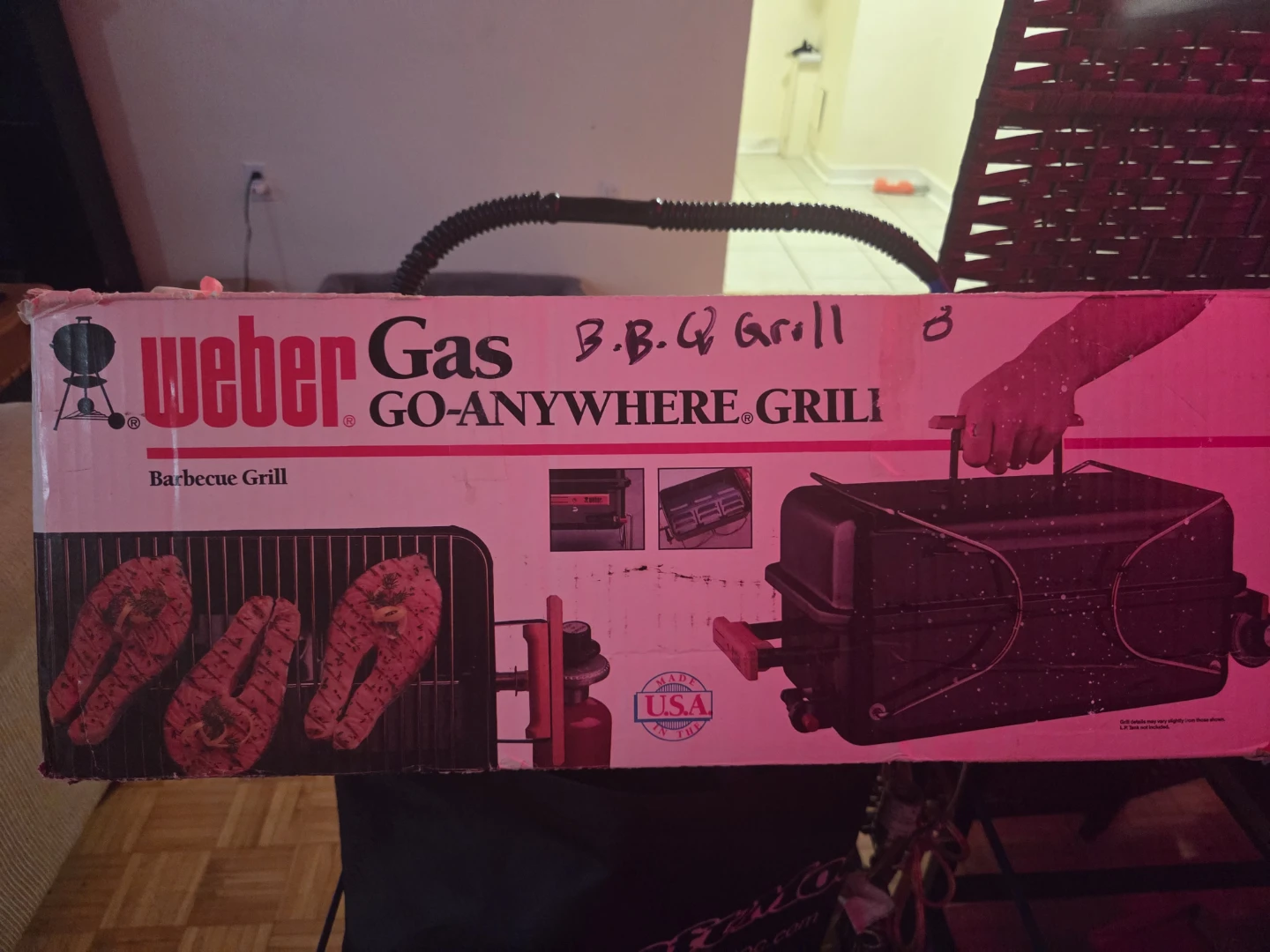 Weber Go-Anywhere Gas Barbecue Grill - photo 3