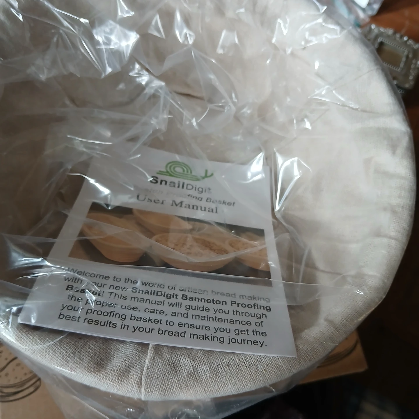 SnailDigit Banneton Bread Proofing Baskets - photo 2