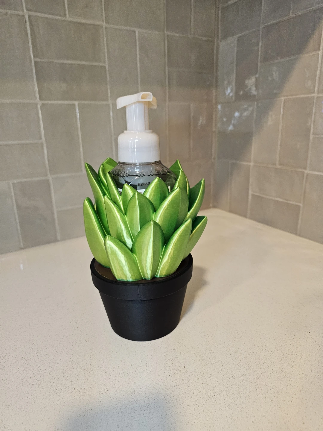 Succulent Foaming Soap Holder - photo 4