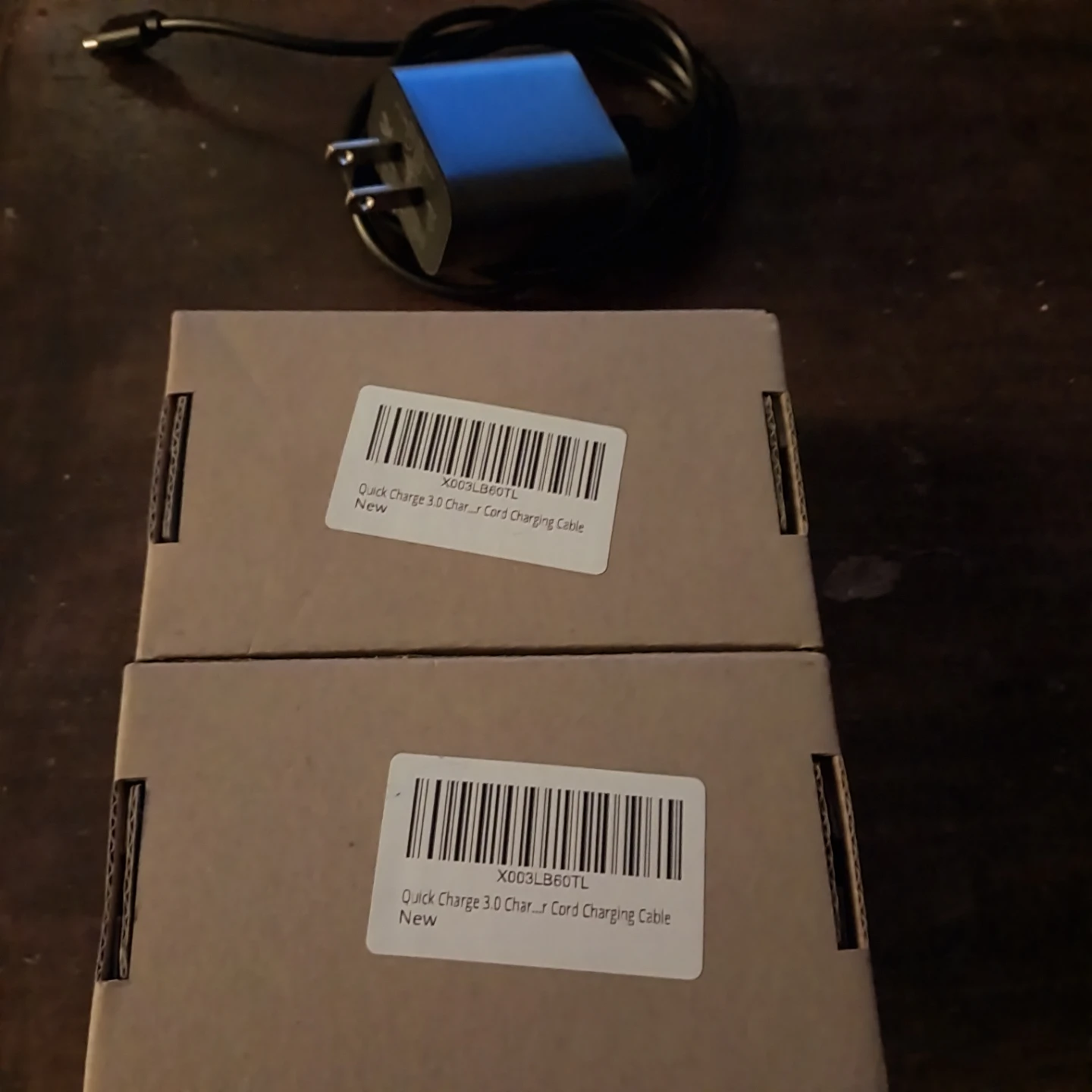 Quick Charge 3.0 Charging Cable and Adapter