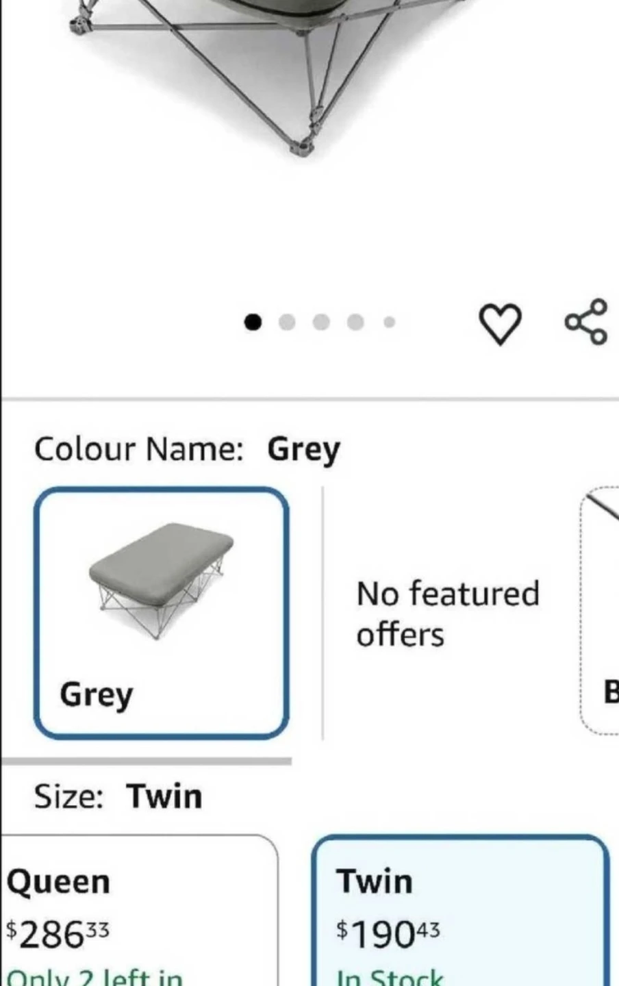 Woods Twin-size B.Y.O. Bed