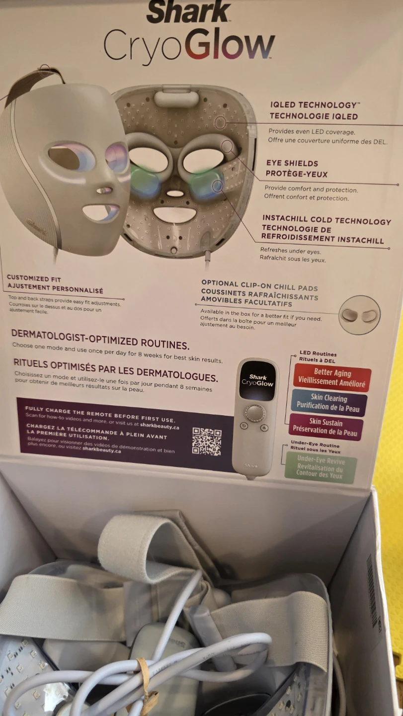 Shark CryoGlow LED Face Mask FW312C - photo 3