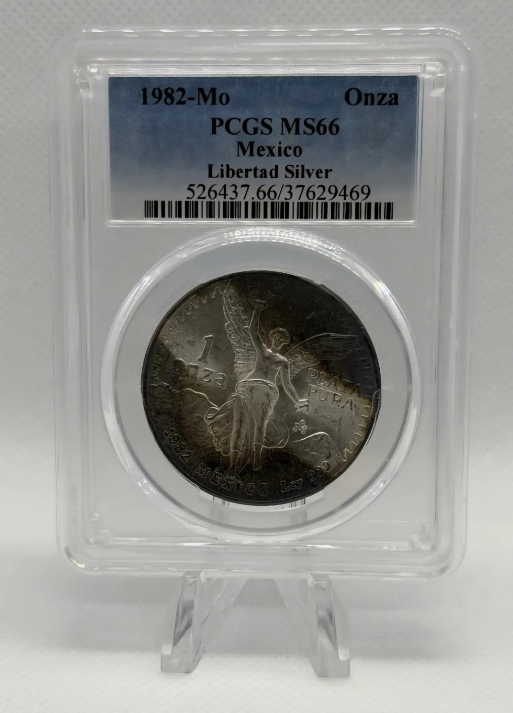 1982 Mexico 1 Onza Libertad Silver Coin PCGS MS66 - photo 3