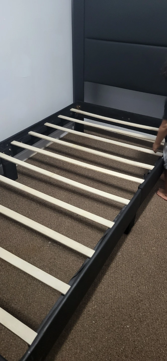 2 Black Twin Bed Frame - photo 5