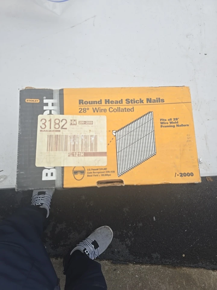 Bostitch 3" x .120" Wire Collated Framing Nails (2000 ct) - photo 4