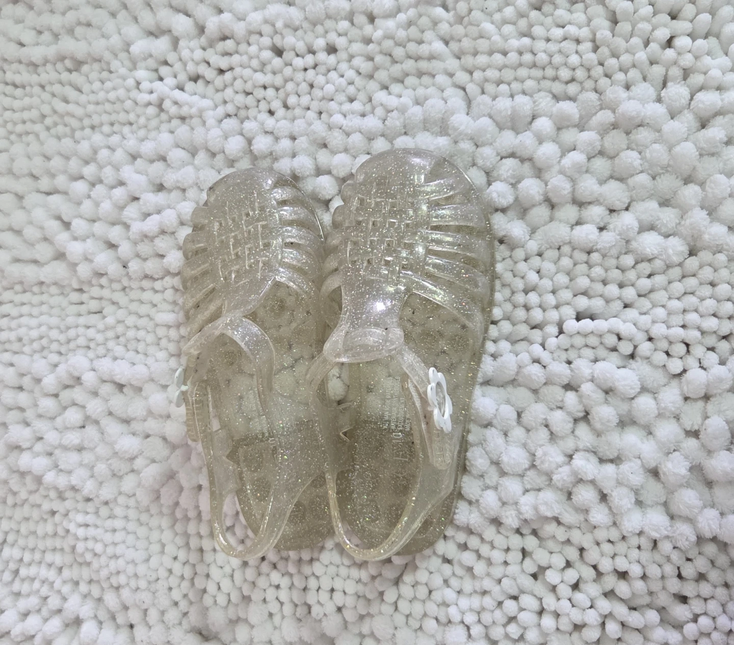 The Children's Place Glitter Jelly Sandals - photo 2